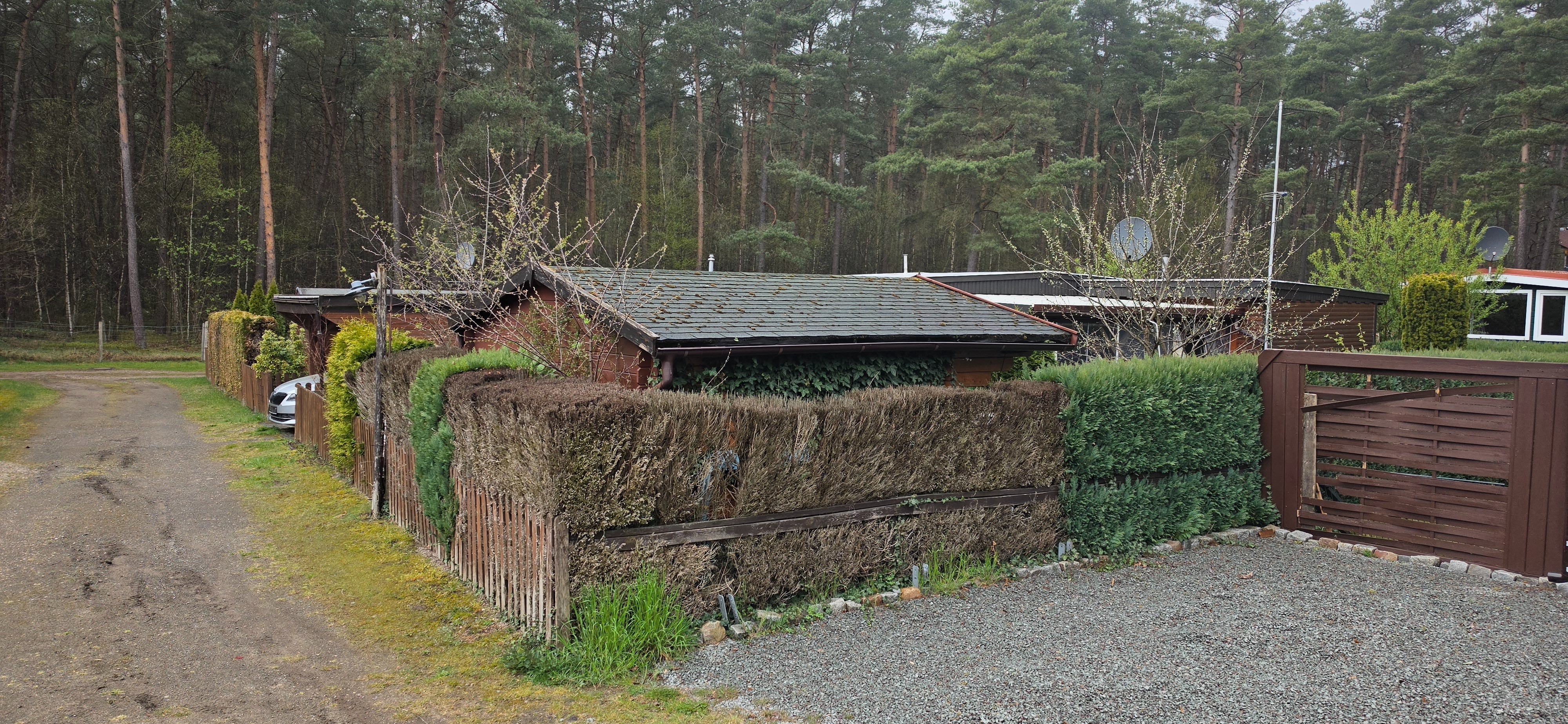 älteres Mobilheim mit Anbau, Carport, Schuppen und Gartenhaus zum Abbauen – Soltau – Vorschaubild 5