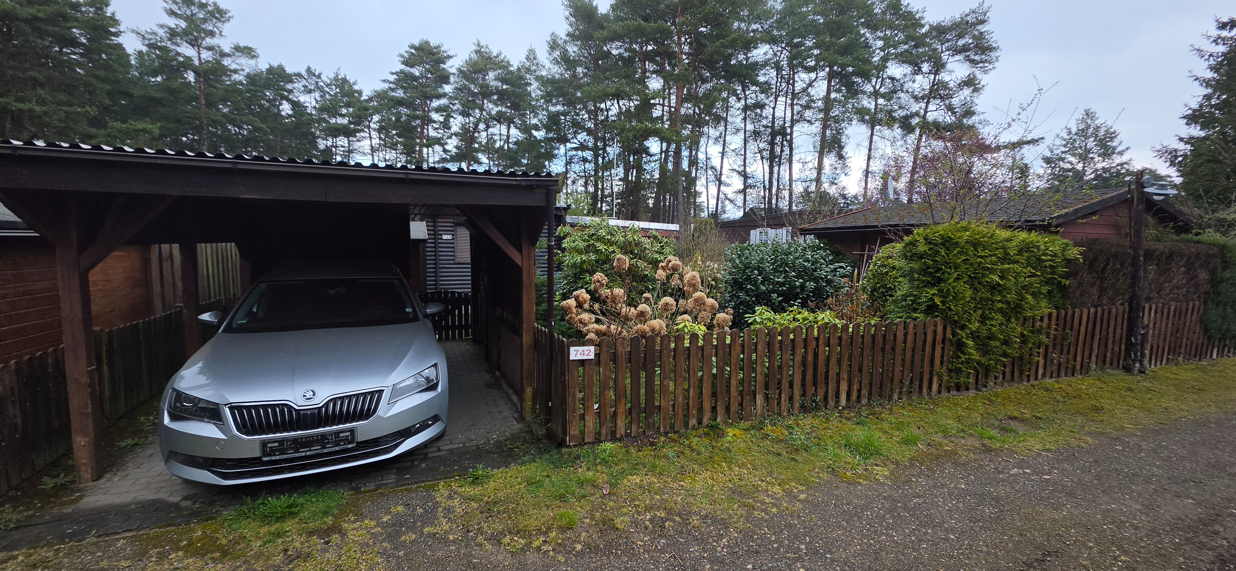 älteres Mobilheim mit Anbau, Carport, Schuppen und Gartenhaus zum Abbauen – Soltau – Vorschaubild 6