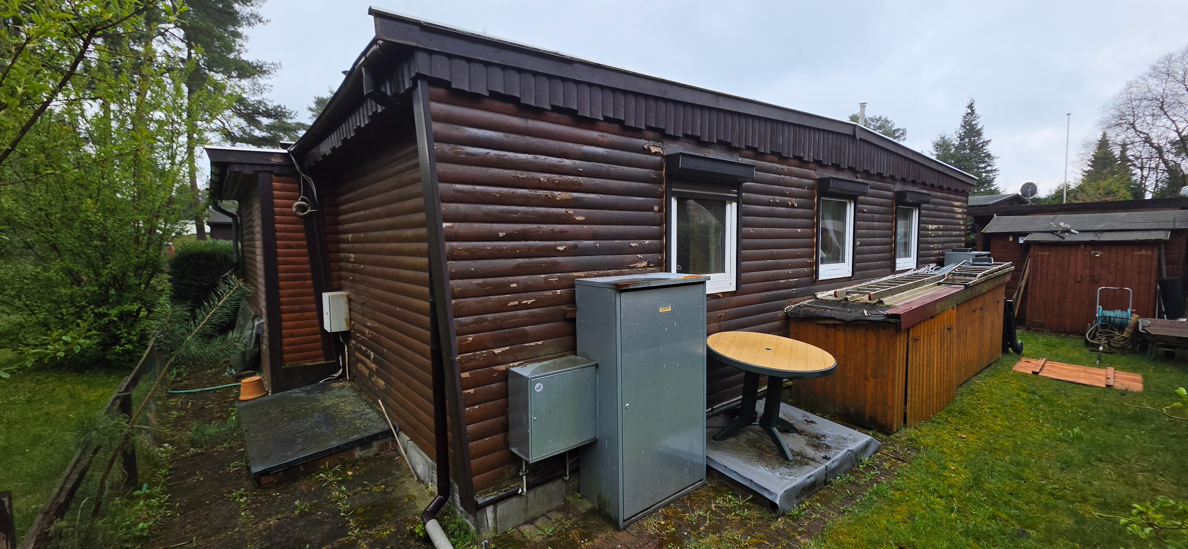 älteres Mobilheim mit Anbau, Carport, Schuppen und Gartenhaus zum Abbauen – Soltau – Vorschaubild 10