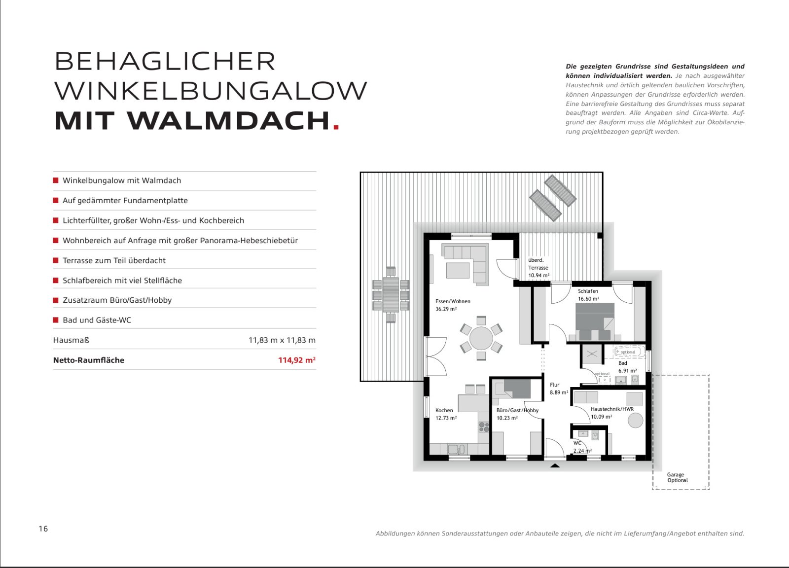 Wohnen auf einer Ebene = kein Treppensteigen mehr – Naunhof – Vorschaubild 7