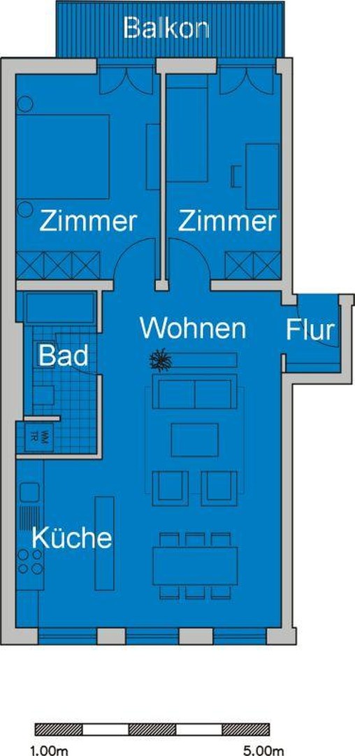 Top-Investment am Stadtgarten: Lichtdurchflutete 3-Raum-Balkonwohnung – Köln – Vorschaubild 12