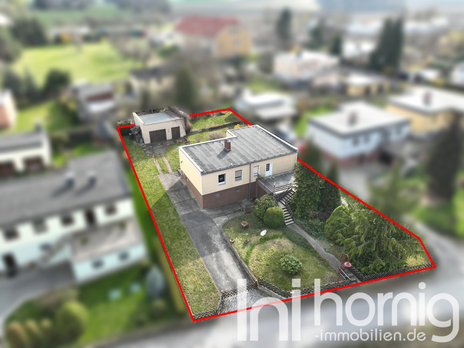 Einfamilienhaus in Hochkirch - Bungalow mit Nebengelass und Garten – Hochkirch – Bild 1 von 5