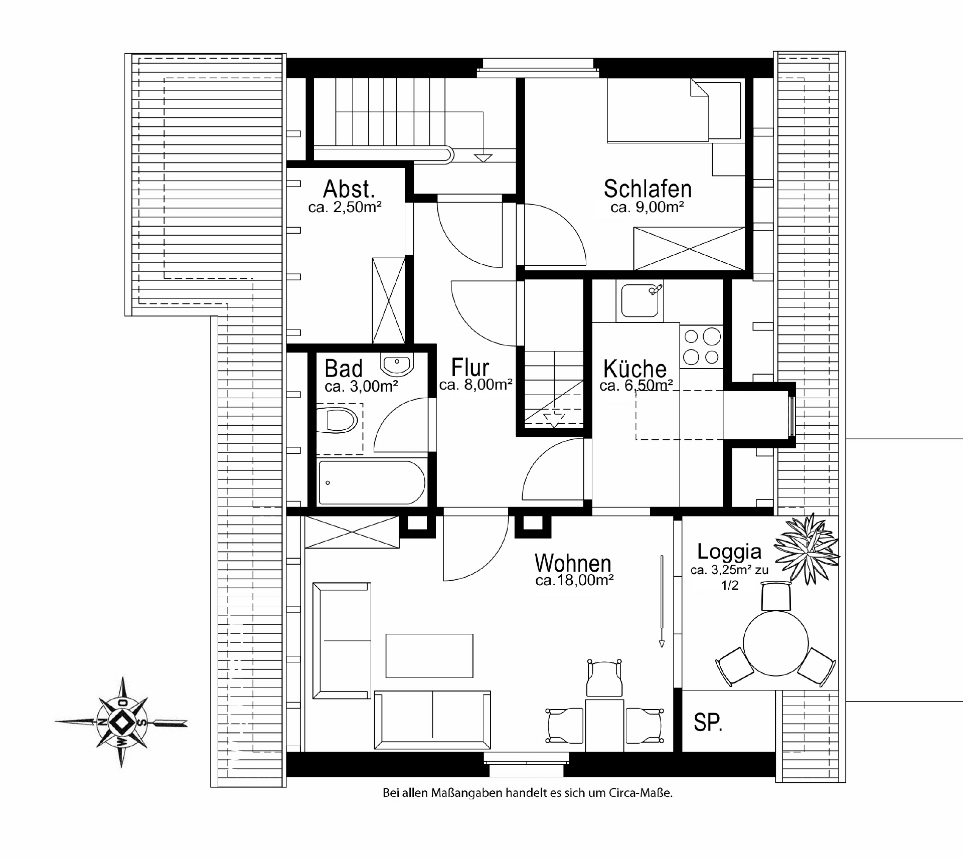 AIGNER - 2-Zimmer-Dachgeschosswohnung mit Dachspitz in beliebter Lage Obersendling – München – Vorschaubild 9