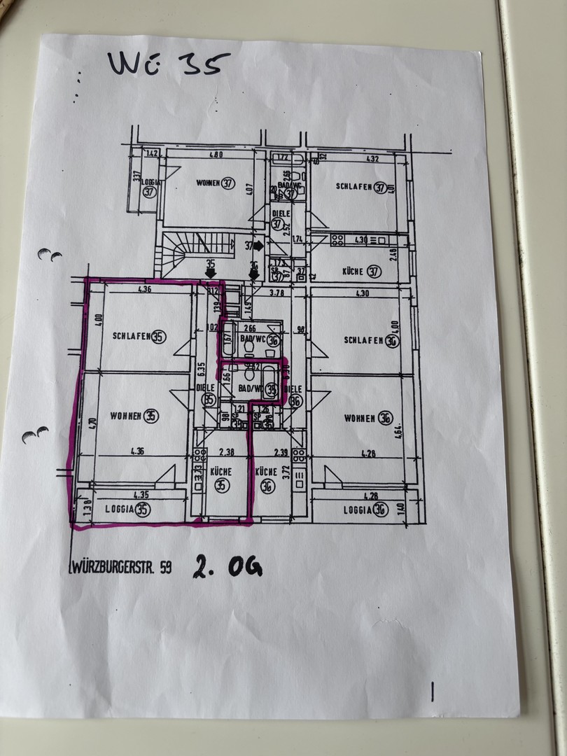 bezugsfreie Eigentumswohnung, 62qm mit sonniger Logia in Köln-Höhenberg – Köln – Vorschaubild 13