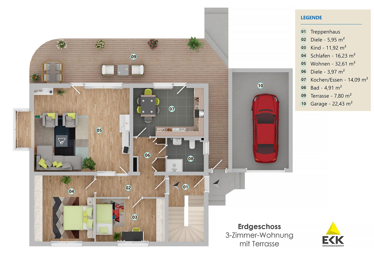 Investieren in Qualität: Modernisiertes Mehrfamilienhaus mit 3 Einheiten in Köln. PROVISIONSFREI – Köln – Vorschaubild 51