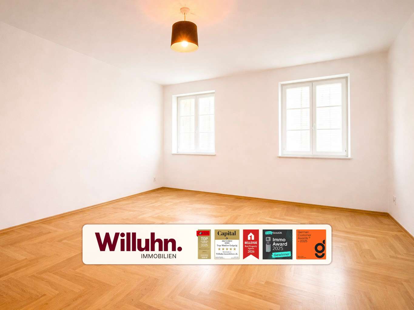 Stilvolle 3-Zimmer Wohnung I Hochparterre I Balkon I Stellplatz I Denkmalschutz I Kernsanierung 2010 – Leipzig – Bild 1 von 29