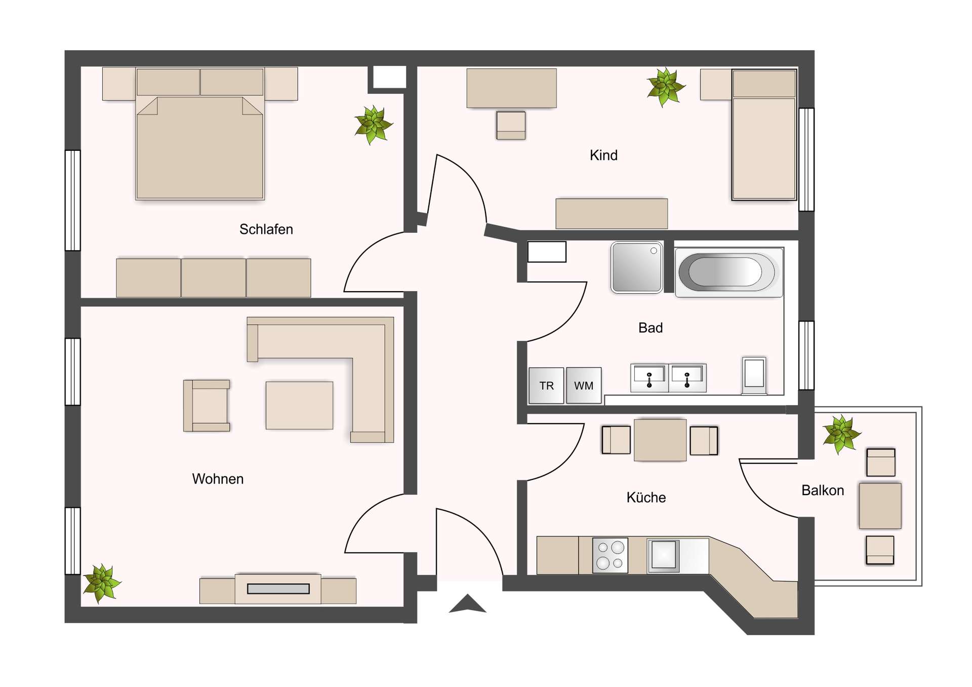 Stilvolle 3-Zimmer Wohnung I Hochparterre I Balkon I Stellplatz I Denkmalschutz I Kernsanierung 2010 – Leipzig – Vorschaubild 29