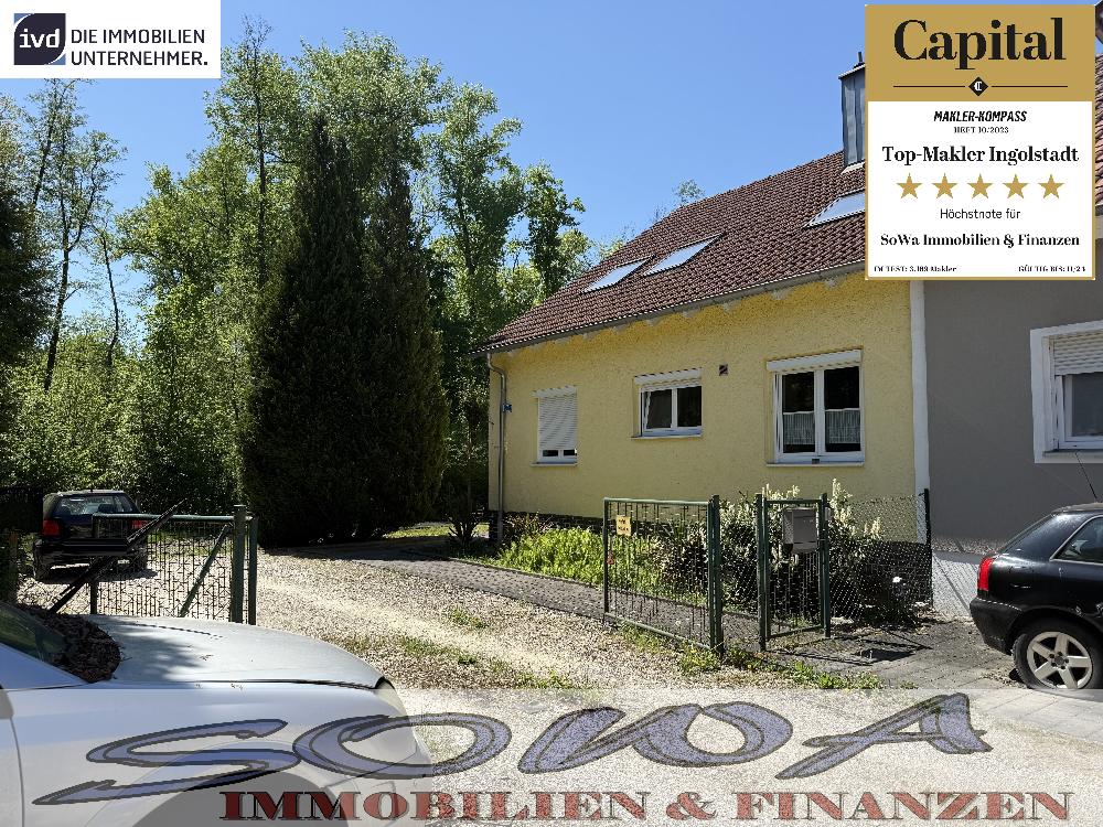 Attraktives Haus mit Ausbaupotential und mit großzügigem Grundstück und Waldfläche in Weichering - Ein Objekt von Ihrem Immobilienpartner SOWA Immobilien und Finanzen – Weichering – Bild 1 von 35
