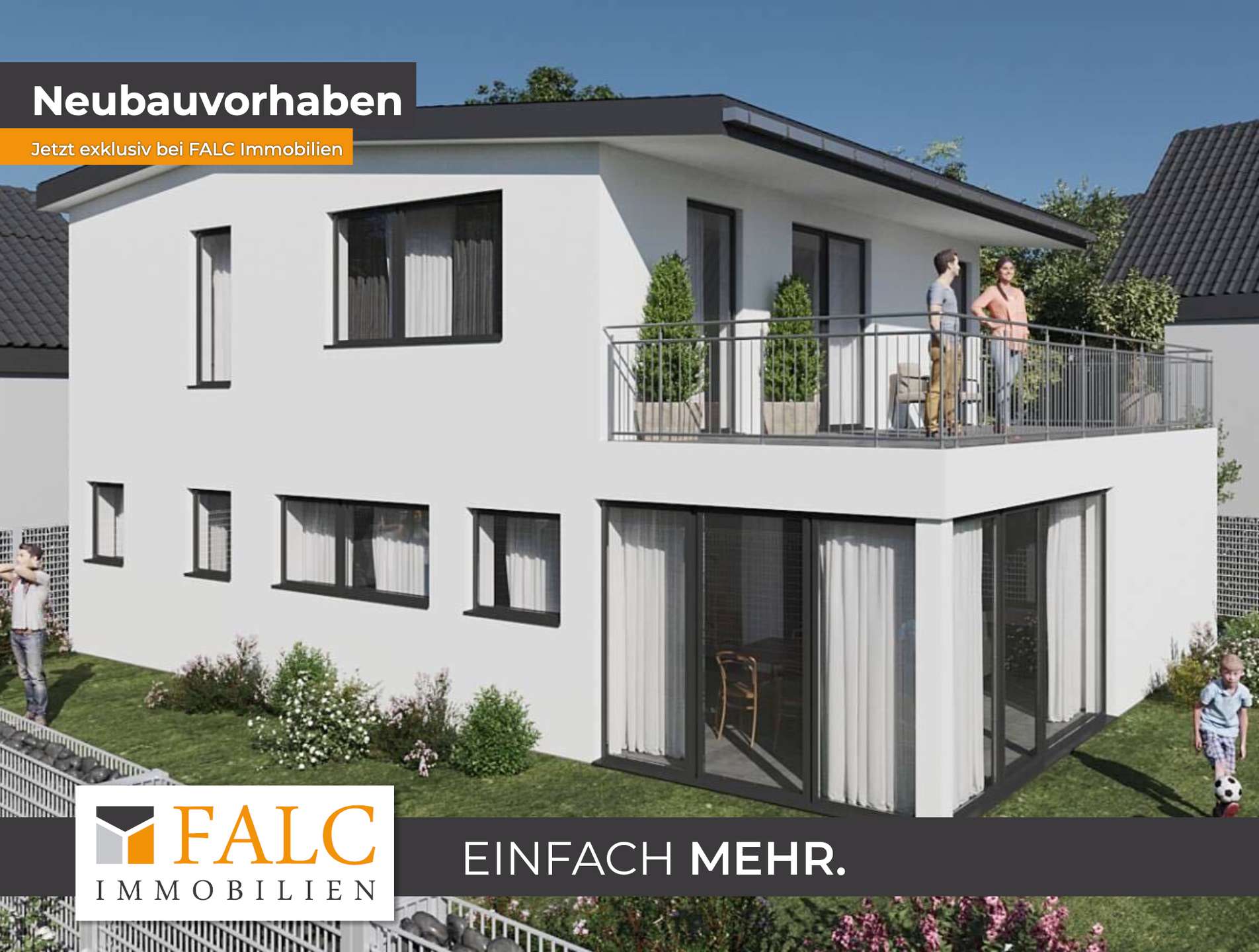 Freistehendes Einfamilienhaus nach KfW55 – Coburg – Bild 1 von 17