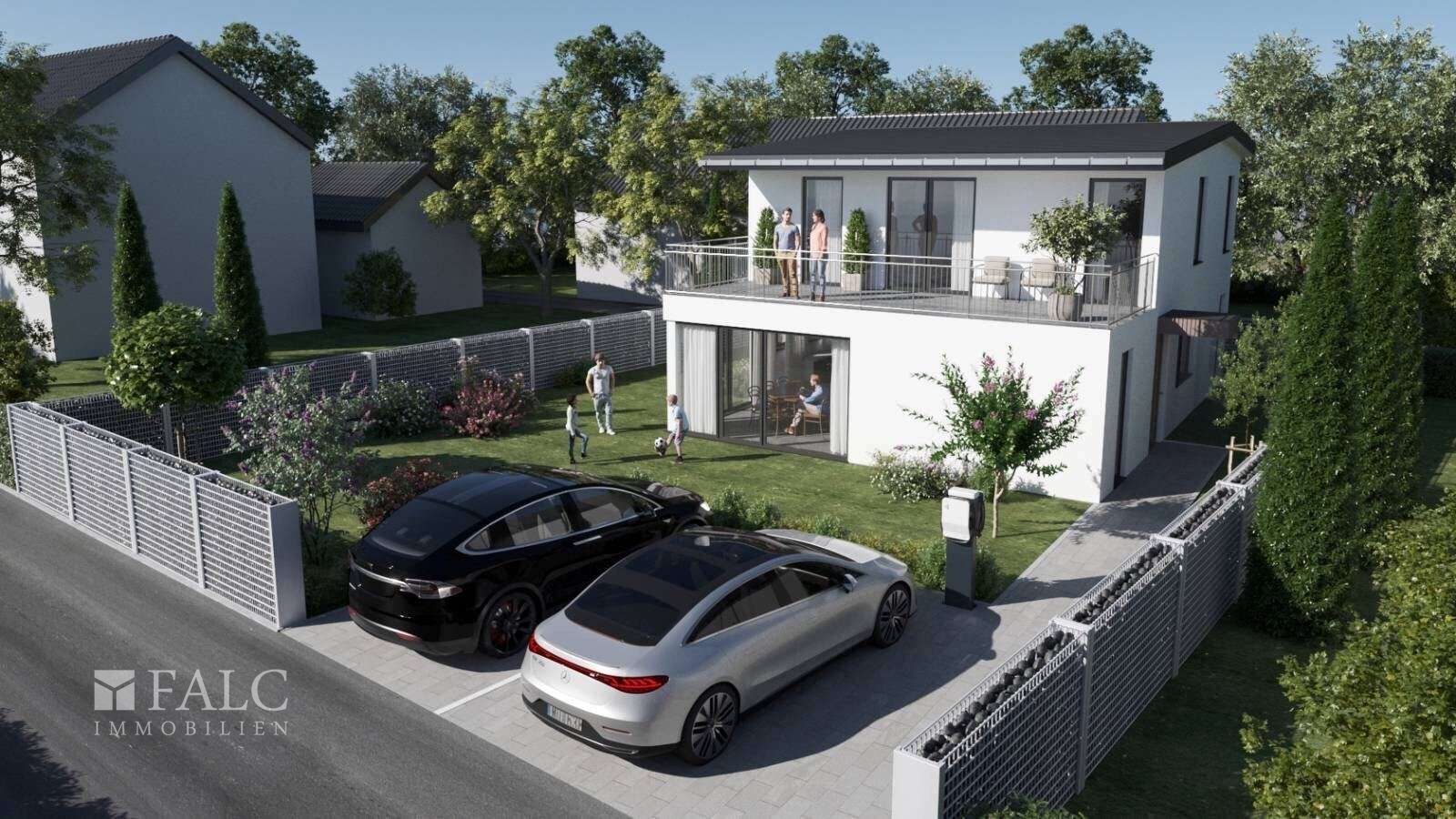 Freistehendes Einfamilienhaus nach KfW55 – Coburg – Vorschaubild 3