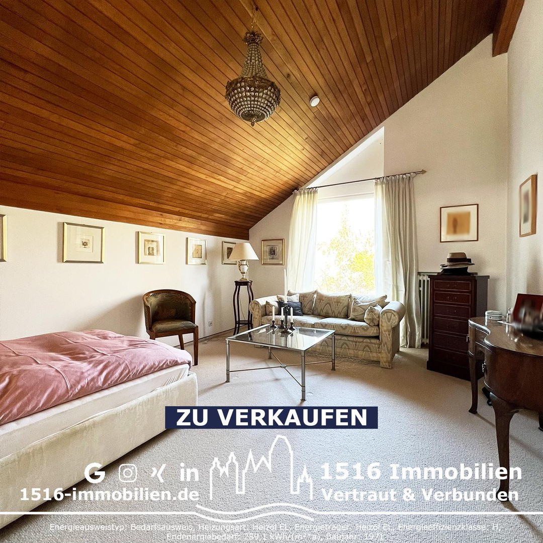 Einfamilienhaus mit Pool & großem Garten in zentraler Stadtlage – Ingolstadt – Vorschaubild 23