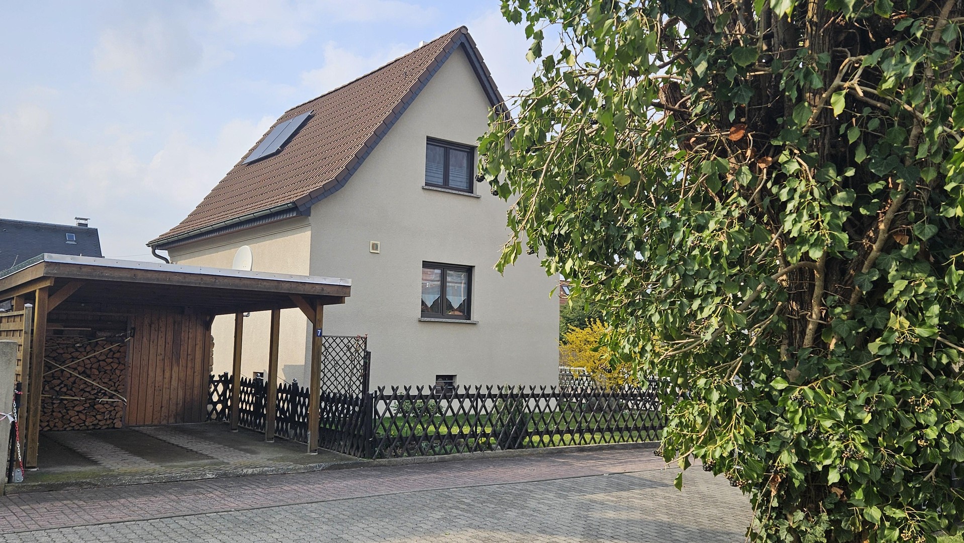 Charmantes EFH in Leipzig Böhlitz-Ehrenberg sofort bezugsfertig mit Garten Kamin Top-Anbindung