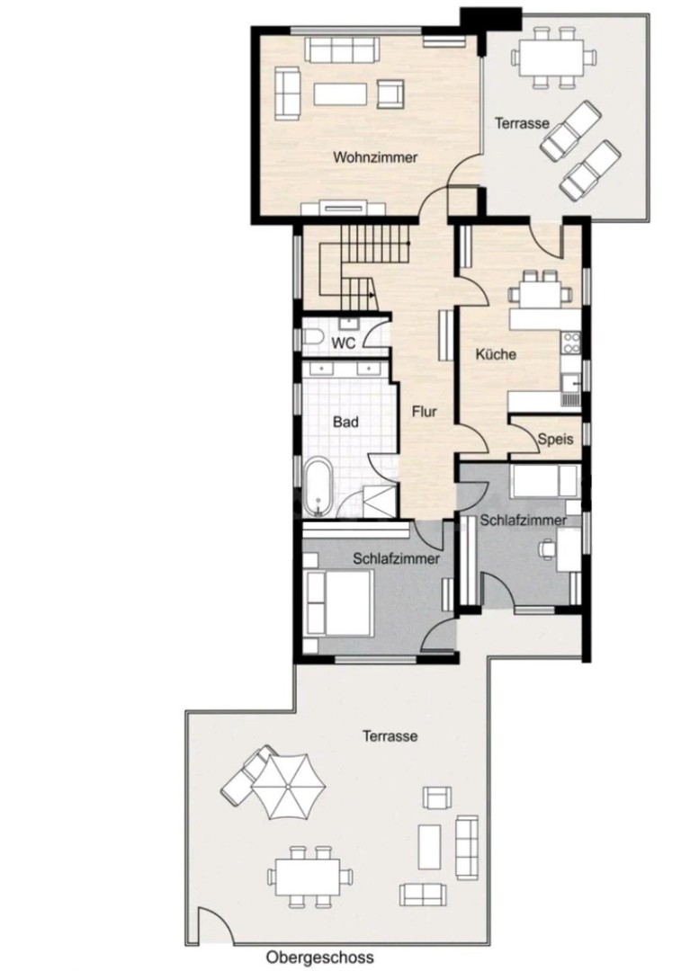 Besonderes saniertes 1-2 Familienhaus, großer Garten mit Privatsphäre und Weitblick. – Neudenau – Vorschaubild 24