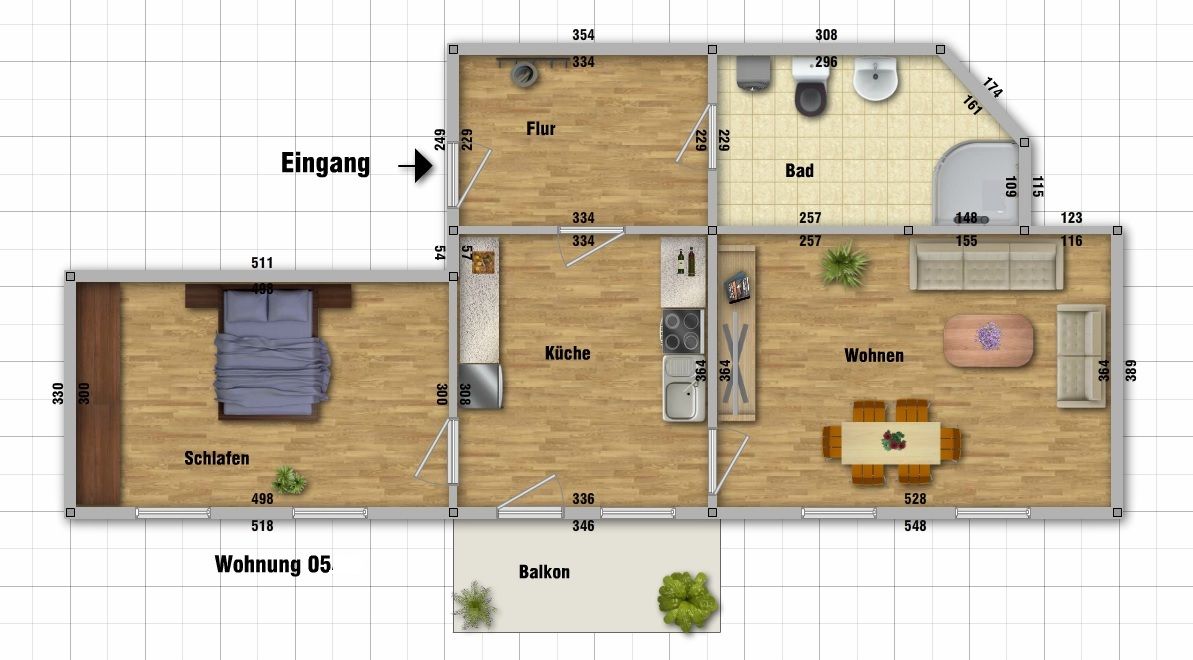 2-Zimmerwohnung – Suhl – Vorschaubild 12