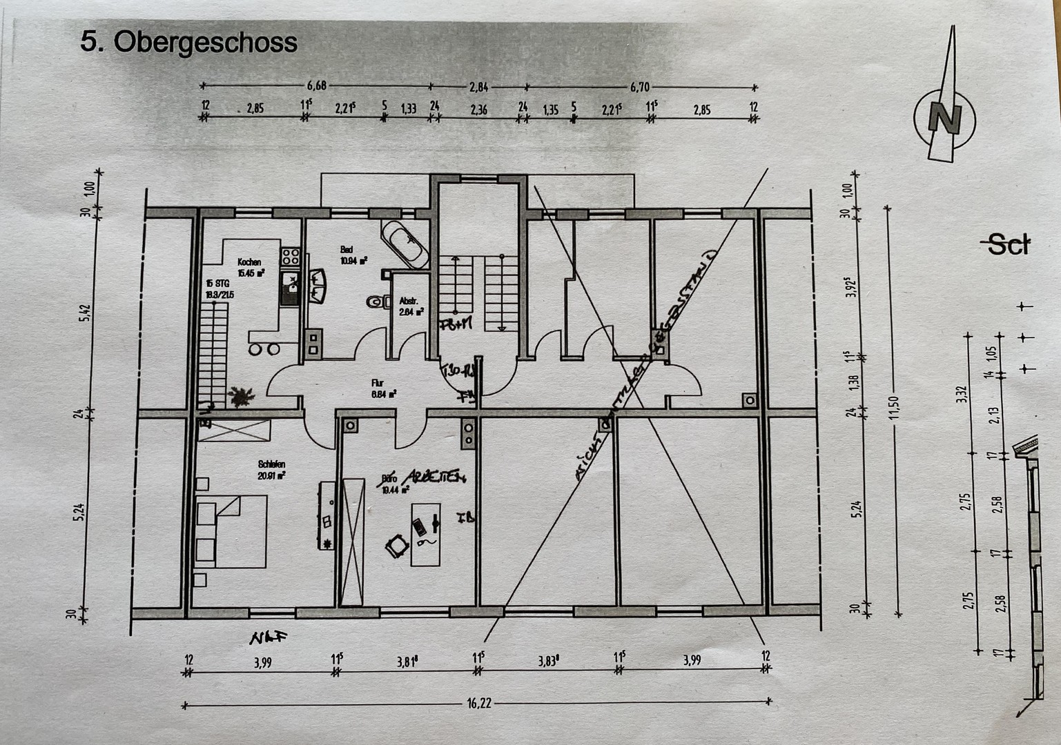 Helle Maisonette mit Dachterrasse – Nürnberg – Vorschaubild 21