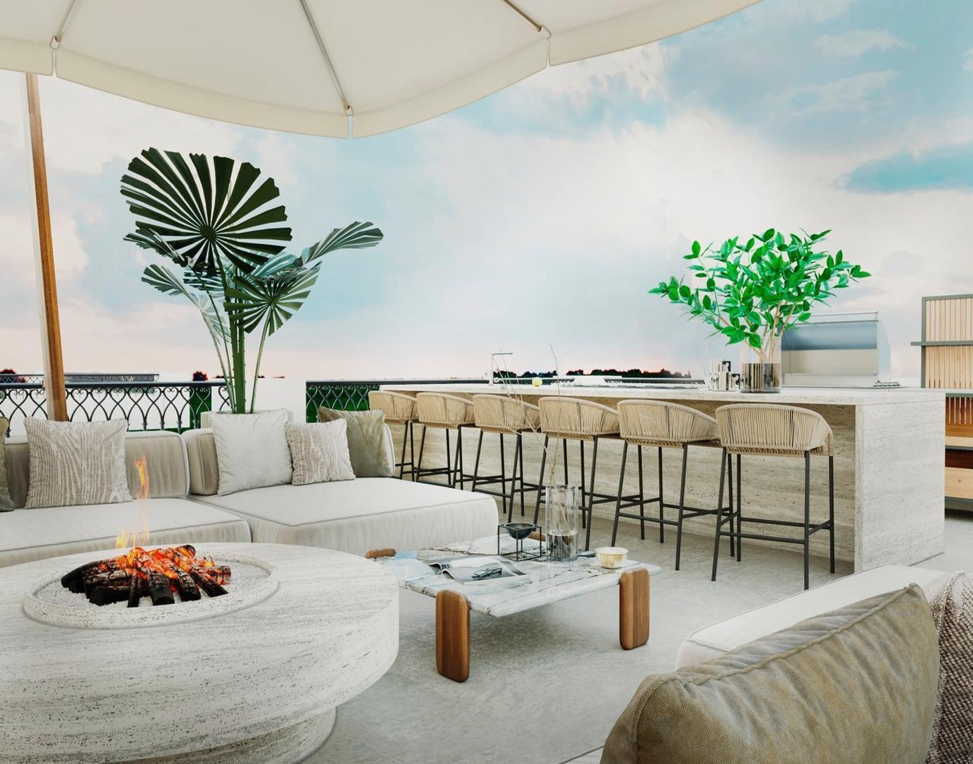 Penthouse mit Dachterrasse privater Aufzug & Concierge *Provisionsfrei* – Düsseldorf – Vorschaubild 28