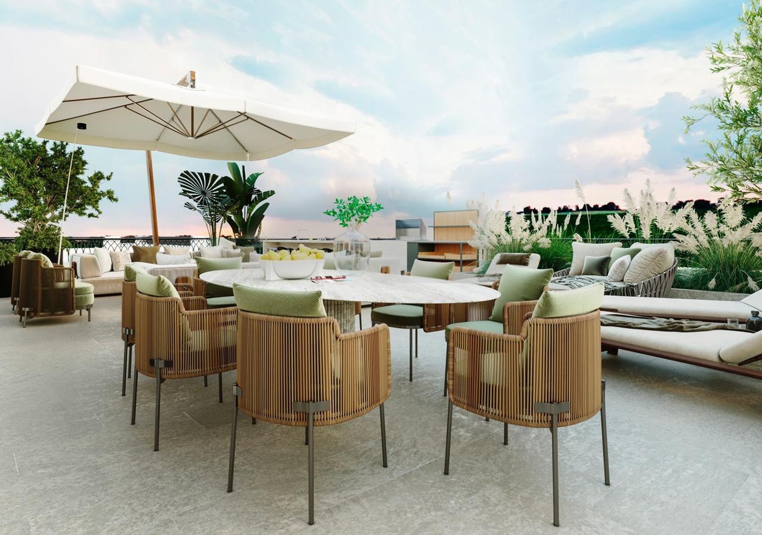 Penthouse mit Dachterrasse privater Aufzug & Concierge *Provisionsfrei* – Düsseldorf – Vorschaubild 29