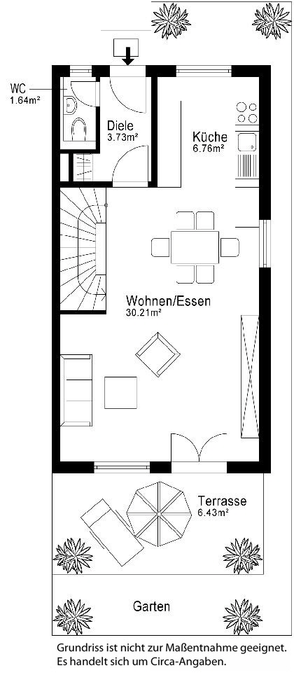 AIGNER - Modernes Reiheneckhaus in familienfreundlicher Nachbarschaft mitten in der Natur – München – Vorschaubild 10