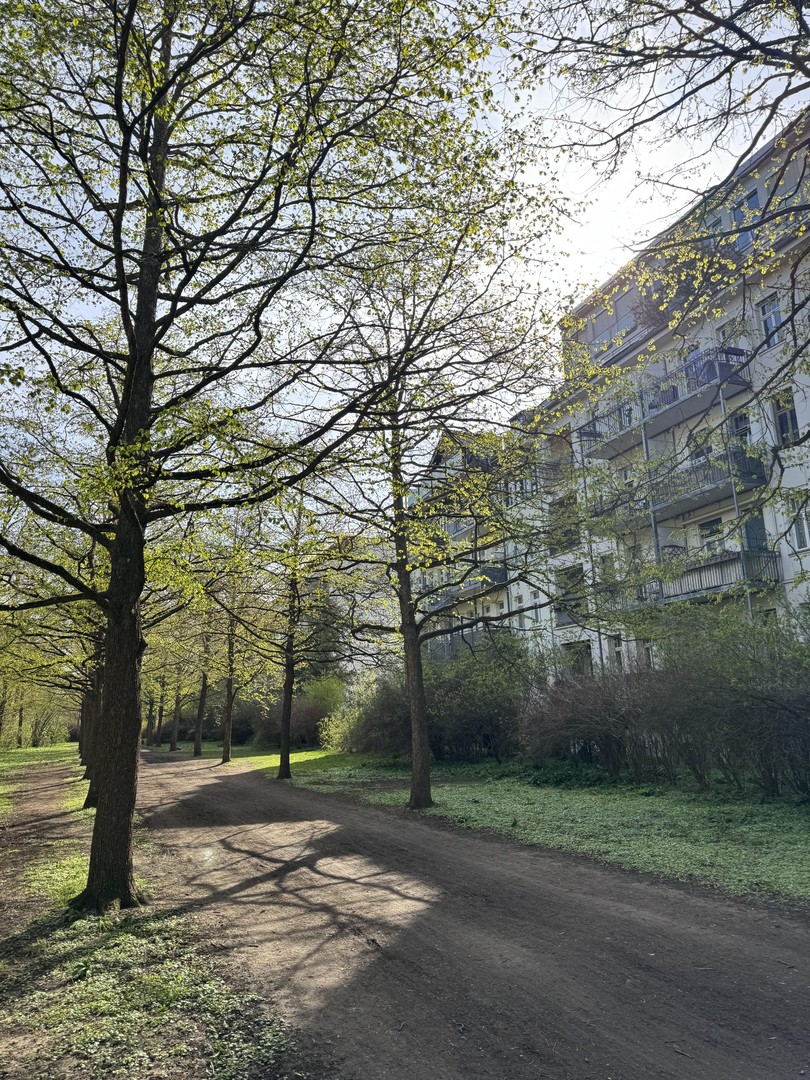 Direkter Parkzugang, 2 Balkone mit Gartenanteil, Loggia, Fußbodenheizung, Tageslichtbad, uvm... – Leipzig – Vorschaubild 3