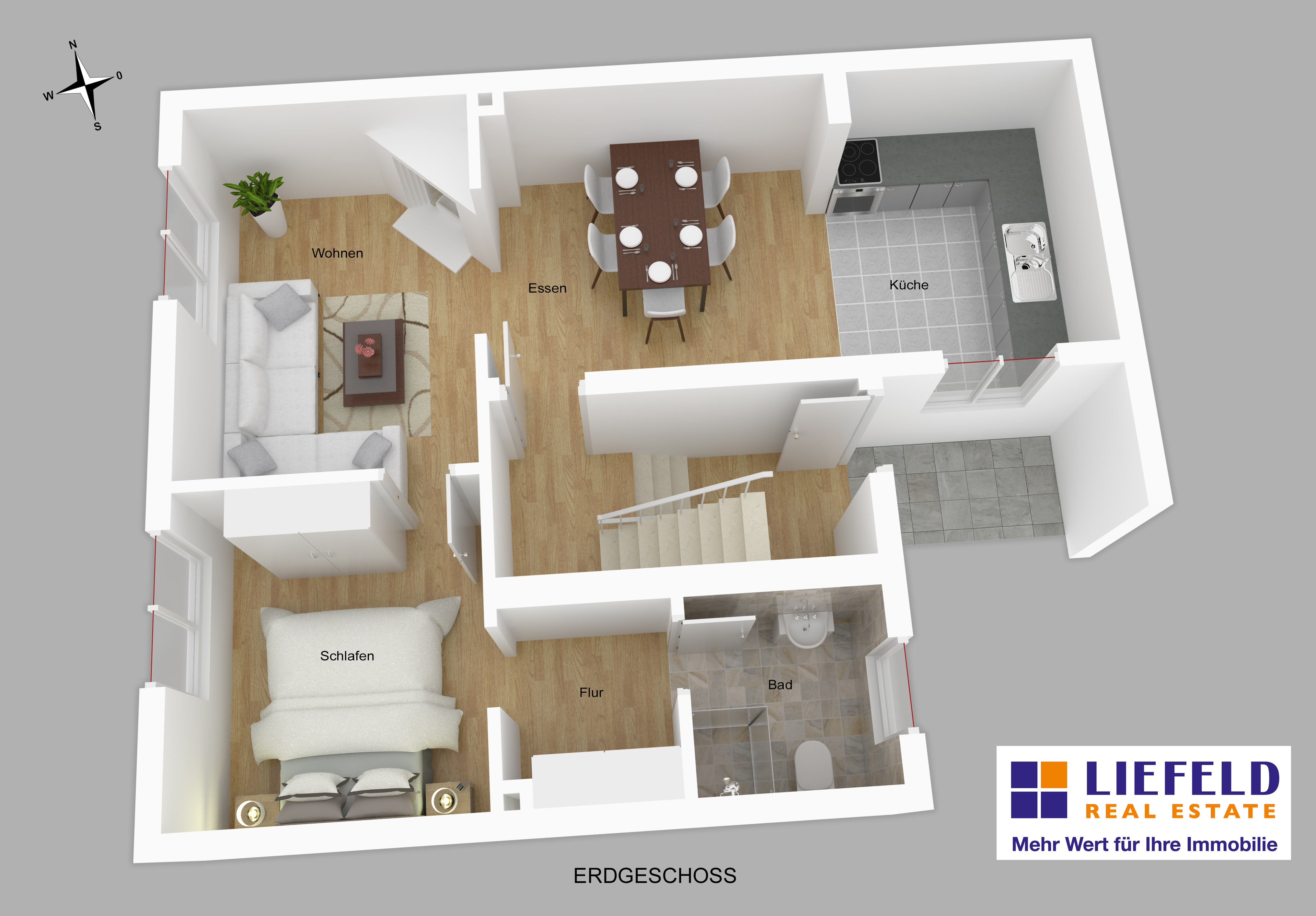 (Provisionsfrei) Doppelhaushälfte mit Potential, derzeit ein 3 Parteienhaus – Mörfelden-Walldorf – Vorschaubild 27