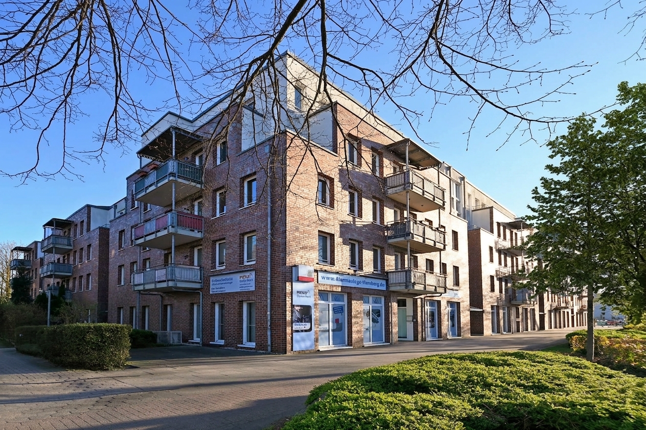 Urbane 2 Zimmer Wohnung mit Balkon und Tiefgaragenstellplatz in Hamburg Wandsbek- – Hamburg – Bild 1 von 9