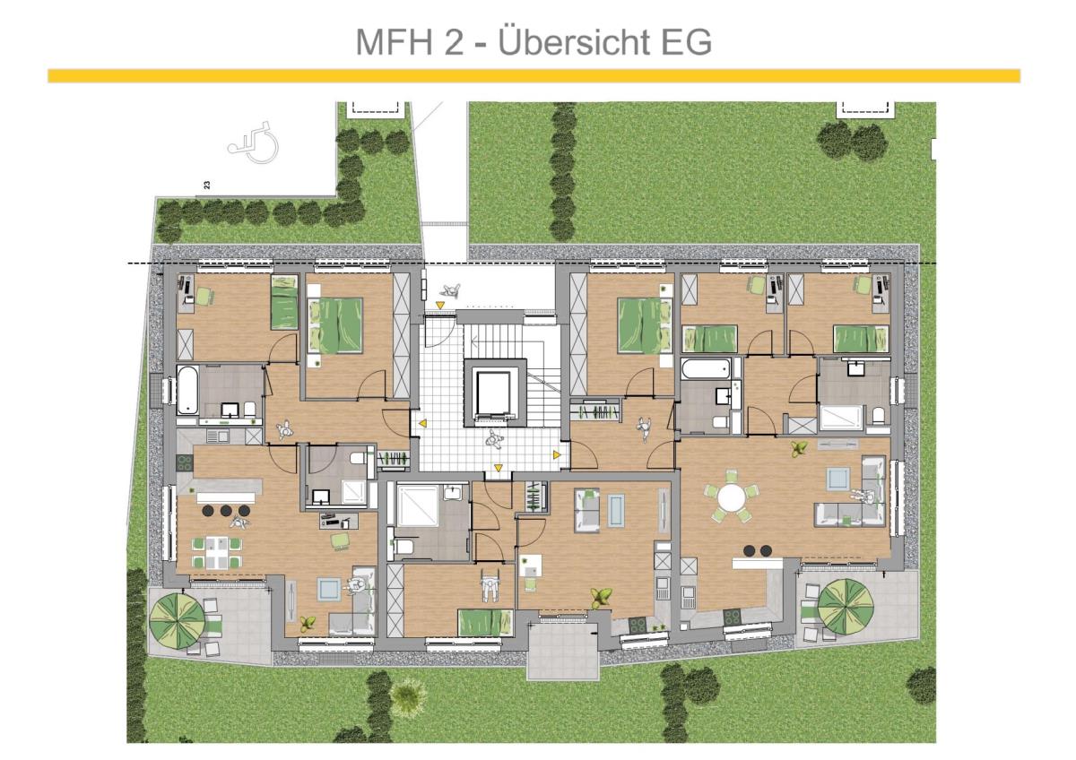 Moderne helle Wohnung mit Garten im KFW 40 Energiesparhaus in Top Wohnlage Trier – Trier – Vorschaubild 10