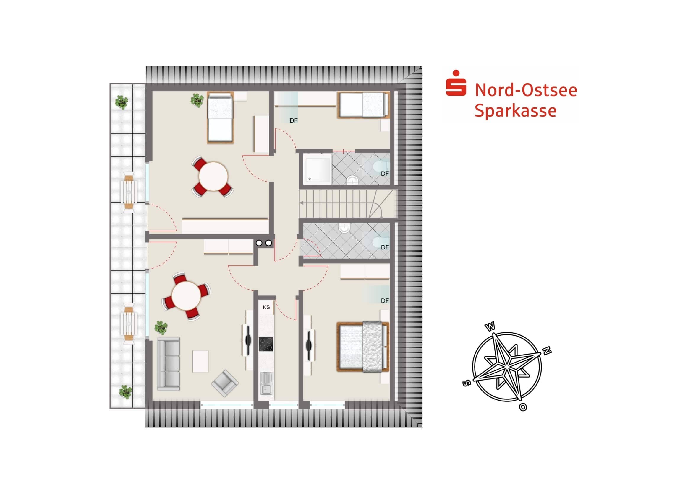 Einfamilienhaus mit Einliegerwohnung – Alkersum – Vorschaubild 7