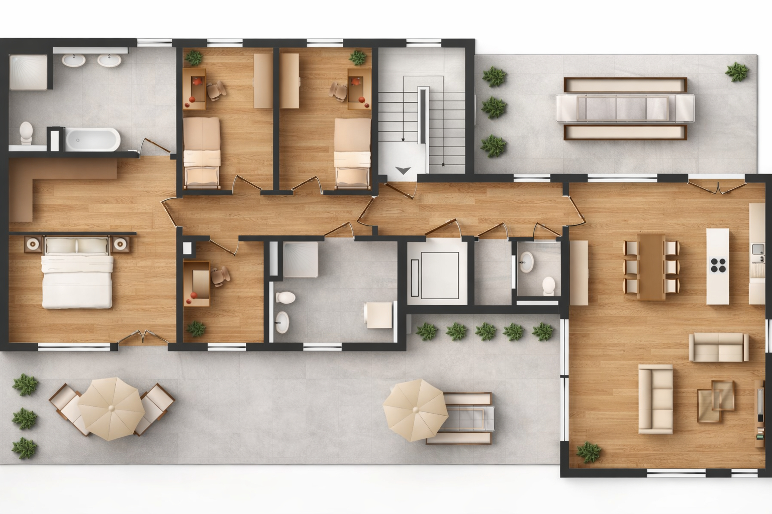 PENTHOUSE-LIVING - LICHT. WEITE. PRIVATSPHÄRE – Düsseldorf – Vorschaubild 12
