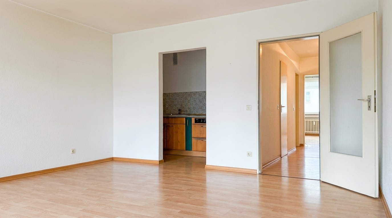 DÜSSELDORF-FLINGERN/DÜSSELTAL: 2-ZIMMERWOHNUNG MIT AUFZUG, BALKON UND BLICK INS GRÜNE ZU KAUFEN! – Düsseldorf – Vorschaubild 9