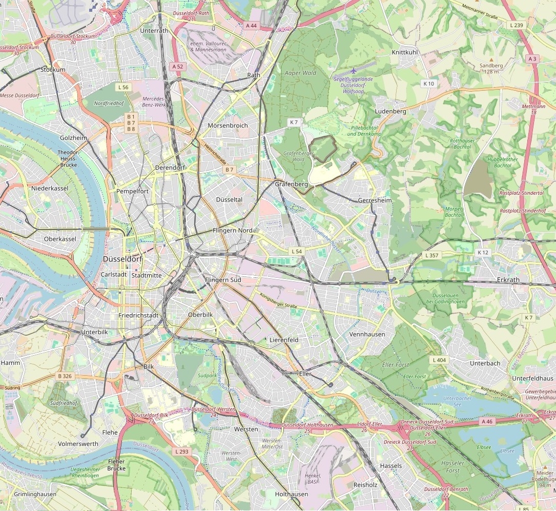 DÜSSELDORF-FLINGERN/DÜSSELTAL: 2-ZIMMERWOHNUNG MIT AUFZUG, BALKON UND BLICK INS GRÜNE ZU KAUFEN! – Düsseldorf – Vorschaubild 13