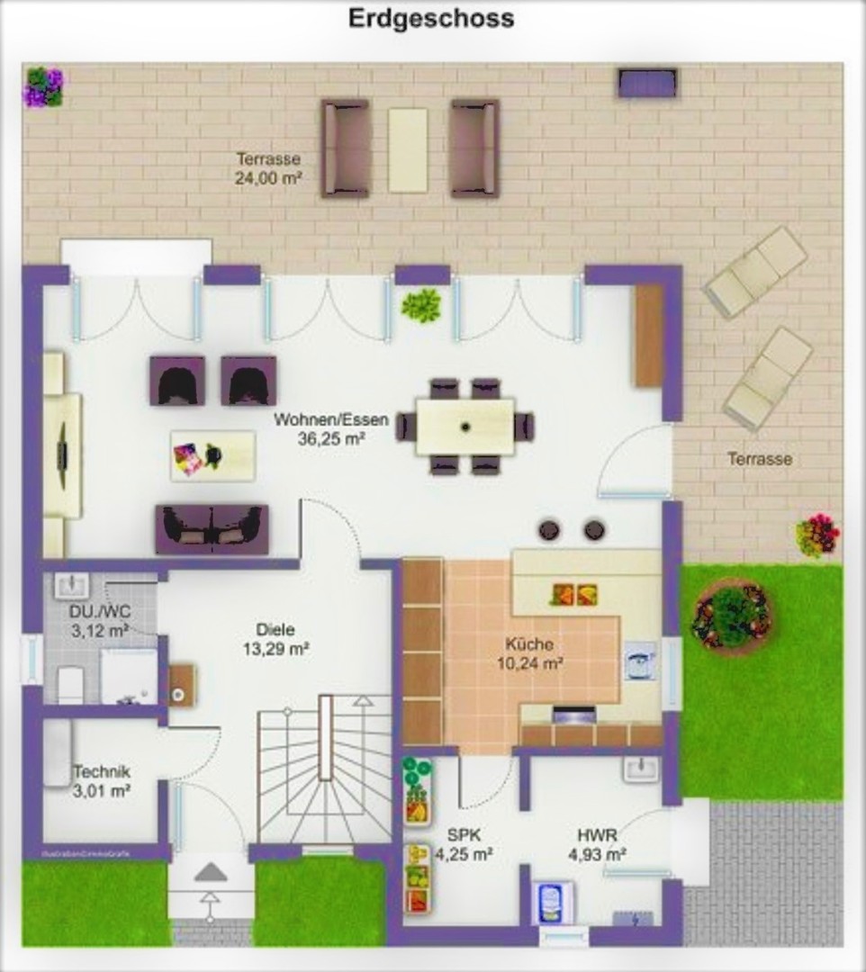 PROVISIONSFREI: Freistehendes Einfamilienhaus mit Erdwärme A+ Energieverbrauch 12,1 kWh/(m²a) – Wilhermsdorf – Vorschaubild 20