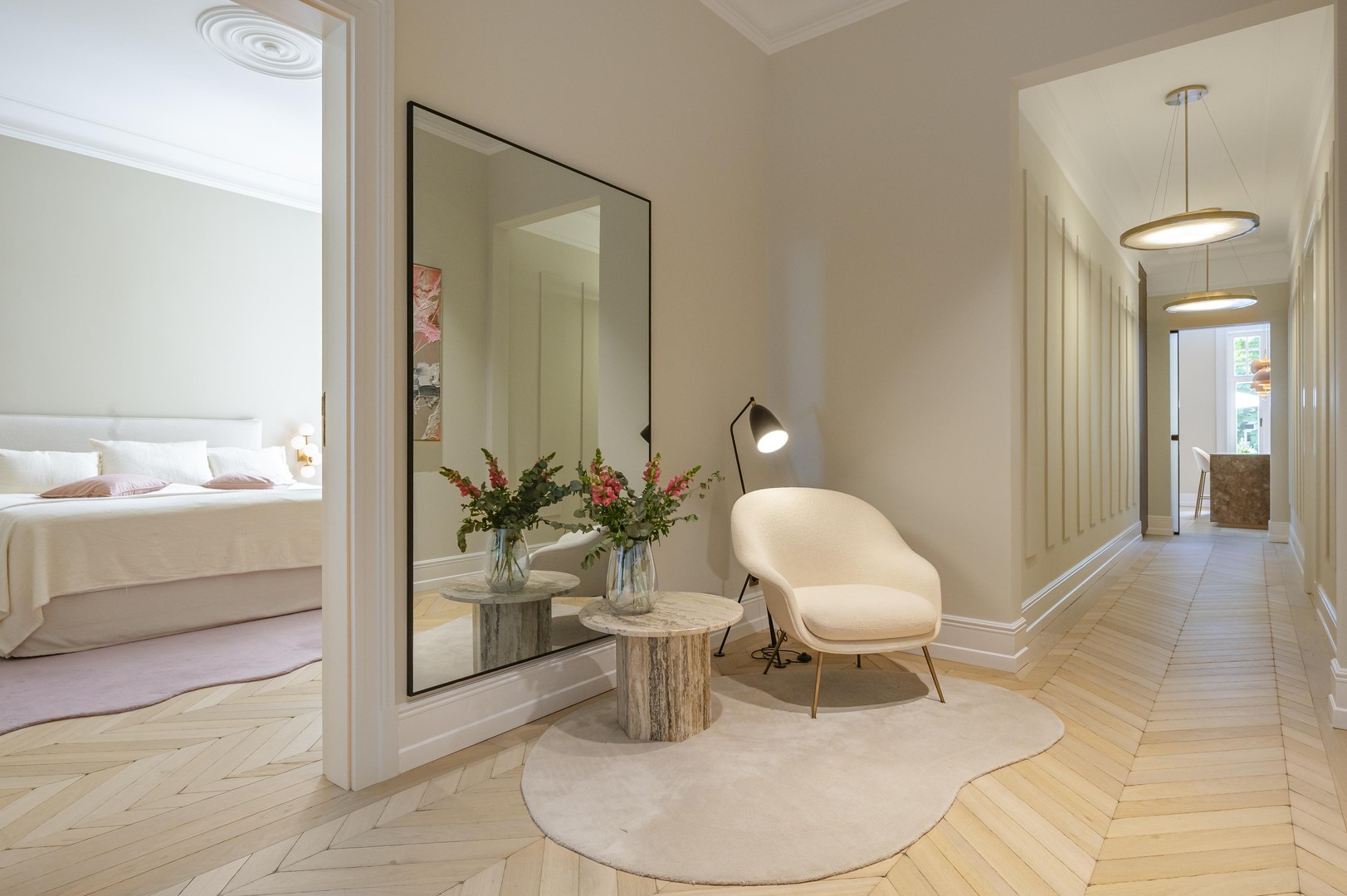 Rarität: Luxussanierter Altbau mit Traumgarten, 3 Terrassen & absoluter Ruhe – Hamburg – Vorschaubild 3