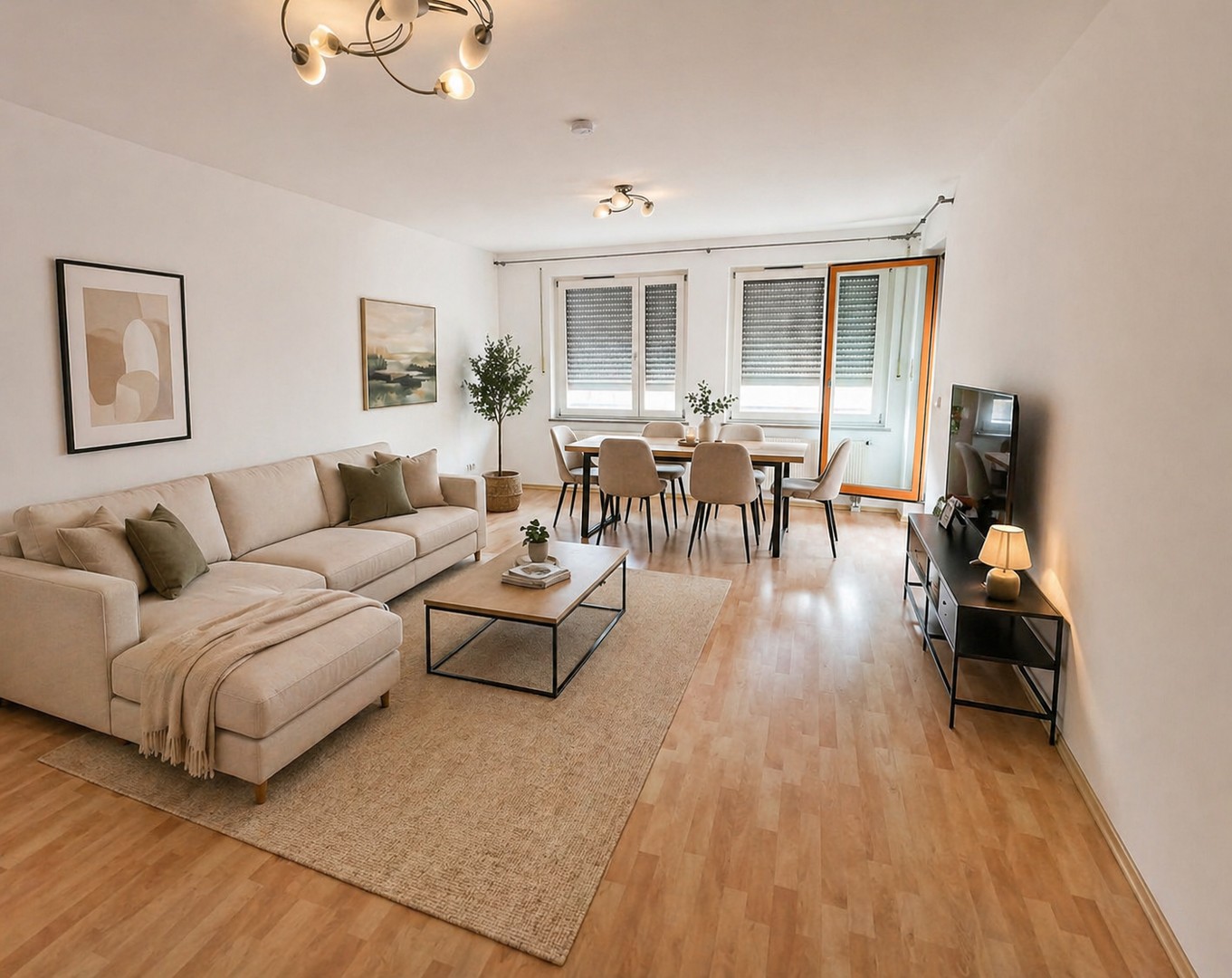 PROVISIONSFREI: Helle & großzügige 4-Zimmer Wohnung in Schwabing – München – Bild 1 von 28
