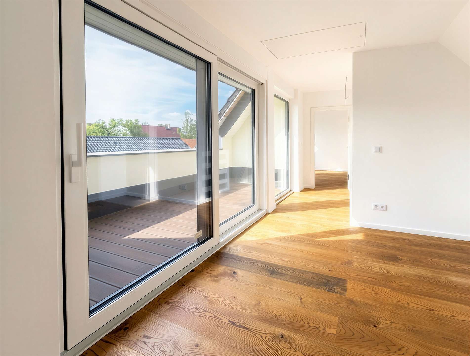 Schönes Neubauhaus l Sonnenterrasse l Garage inkl. l Wärmepumpe – Leipzig – Vorschaubild 12