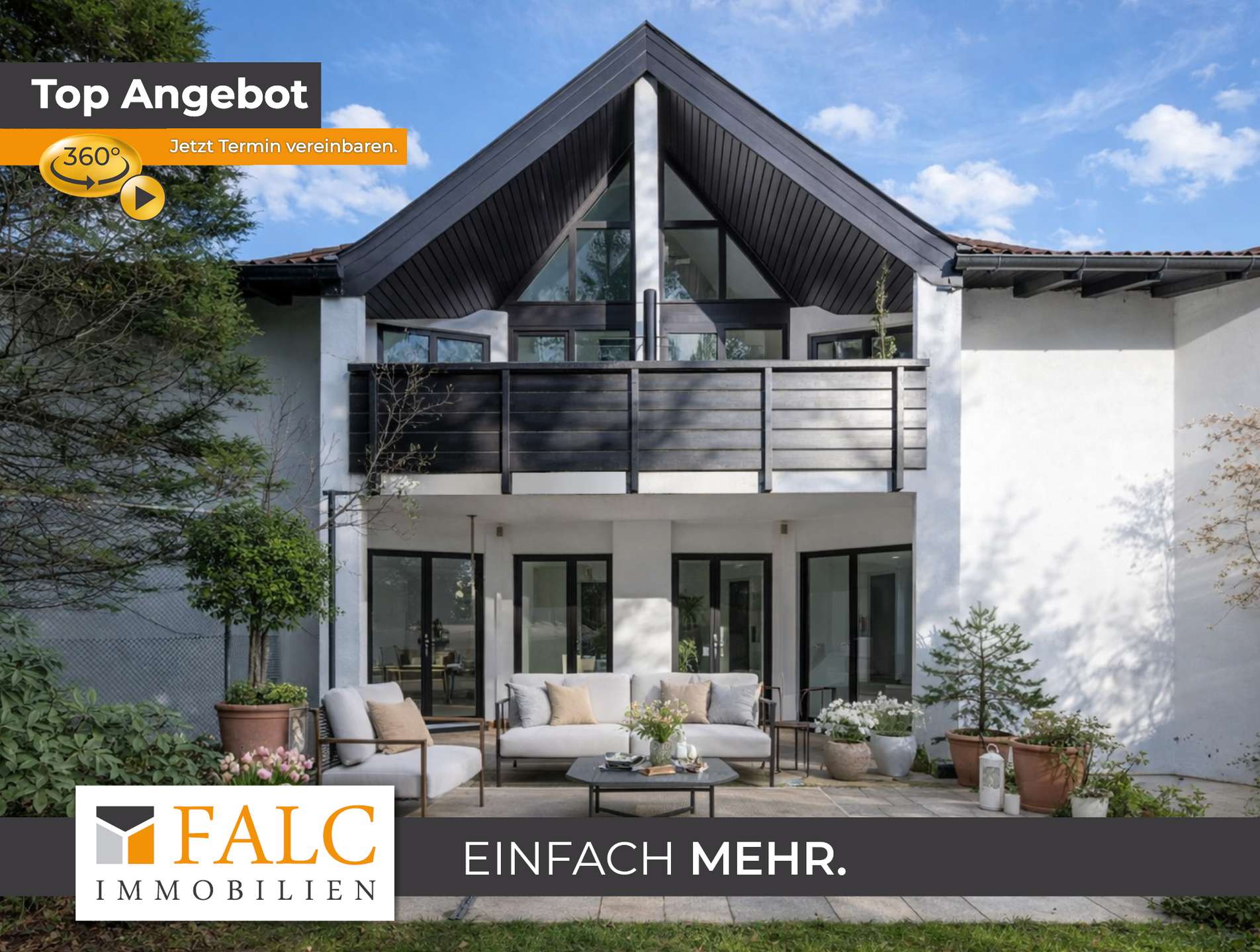Großzügige Gartenwohnung mit 3 Terrassen, vielseitiger Nutzfläche & Wellnesspotenzial – München – Bild 1 von 32