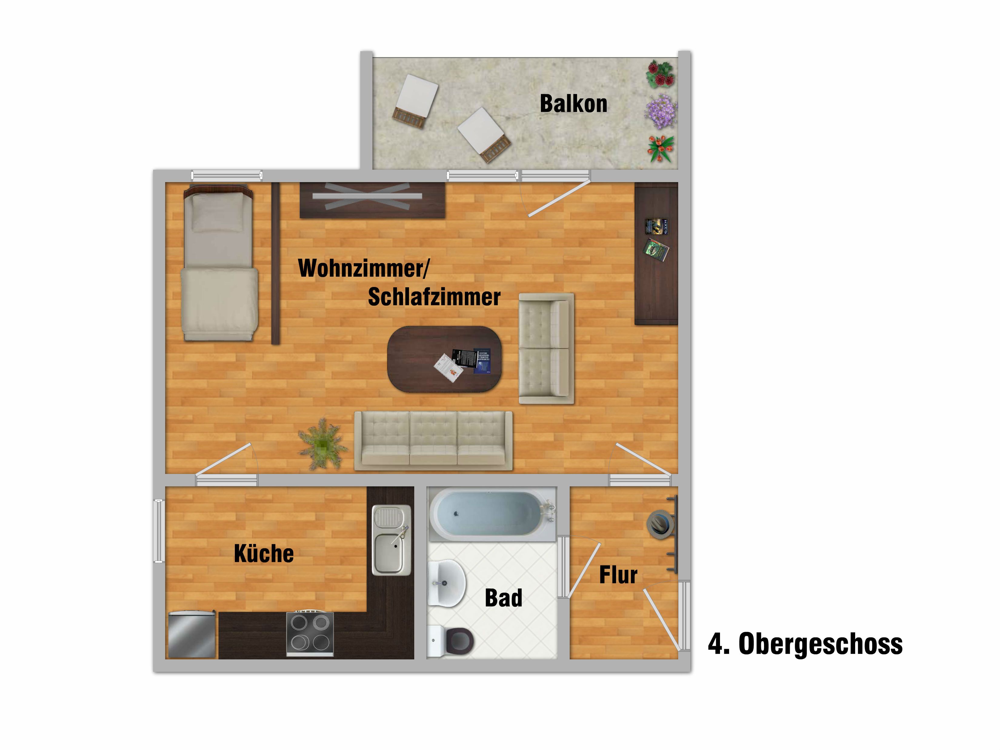 Singlewohnung – Suhl – Vorschaubild 5