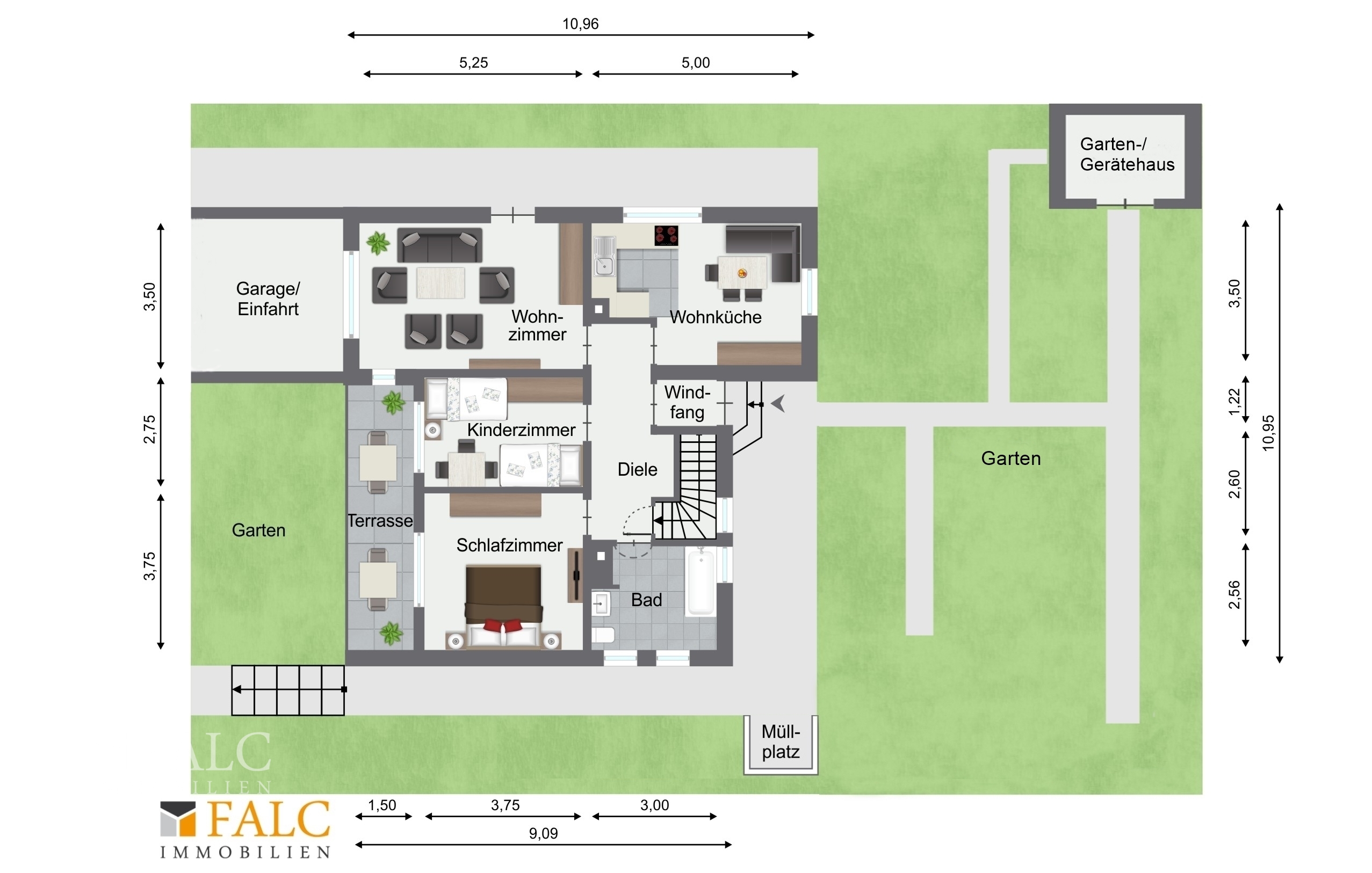 Idylle & Raum vereint: Ein- bis Zweifamilienhaus in perfekter Lage in Gemmingen – FALC Immobilien – Gemmingen – Vorschaubild 19