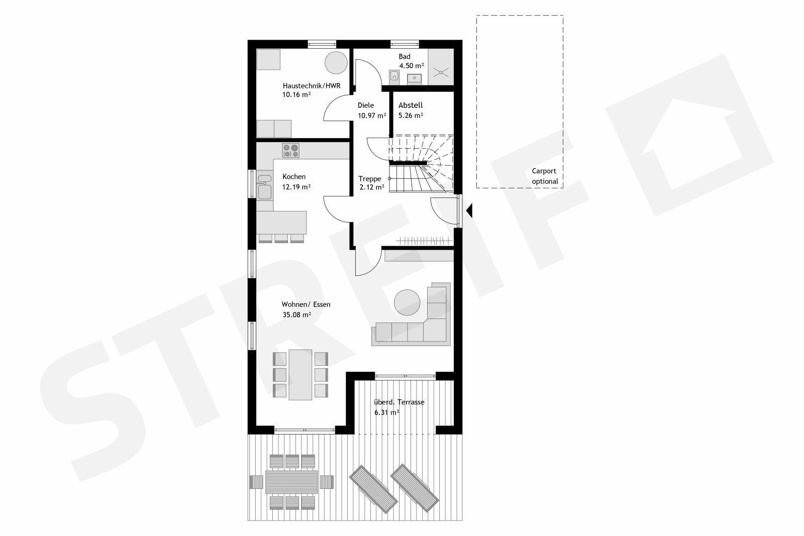 Ihr modernes Fertighaus mit Holzfassade von STREIF – Simmern (Hunsrück) – Vorschaubild 2