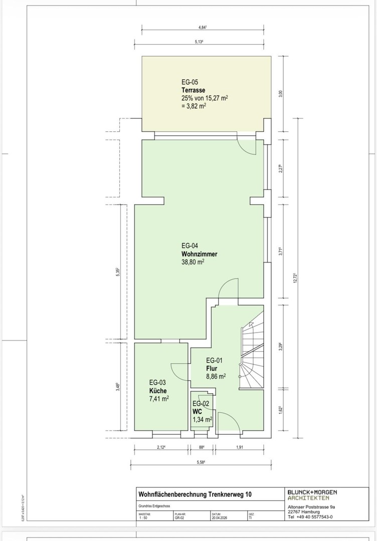 Charmantes Reihenendhaus/ Doppelhaus in Hamburg-Othmarschen mit Garten – Hamburg – Vorschaubild 18
