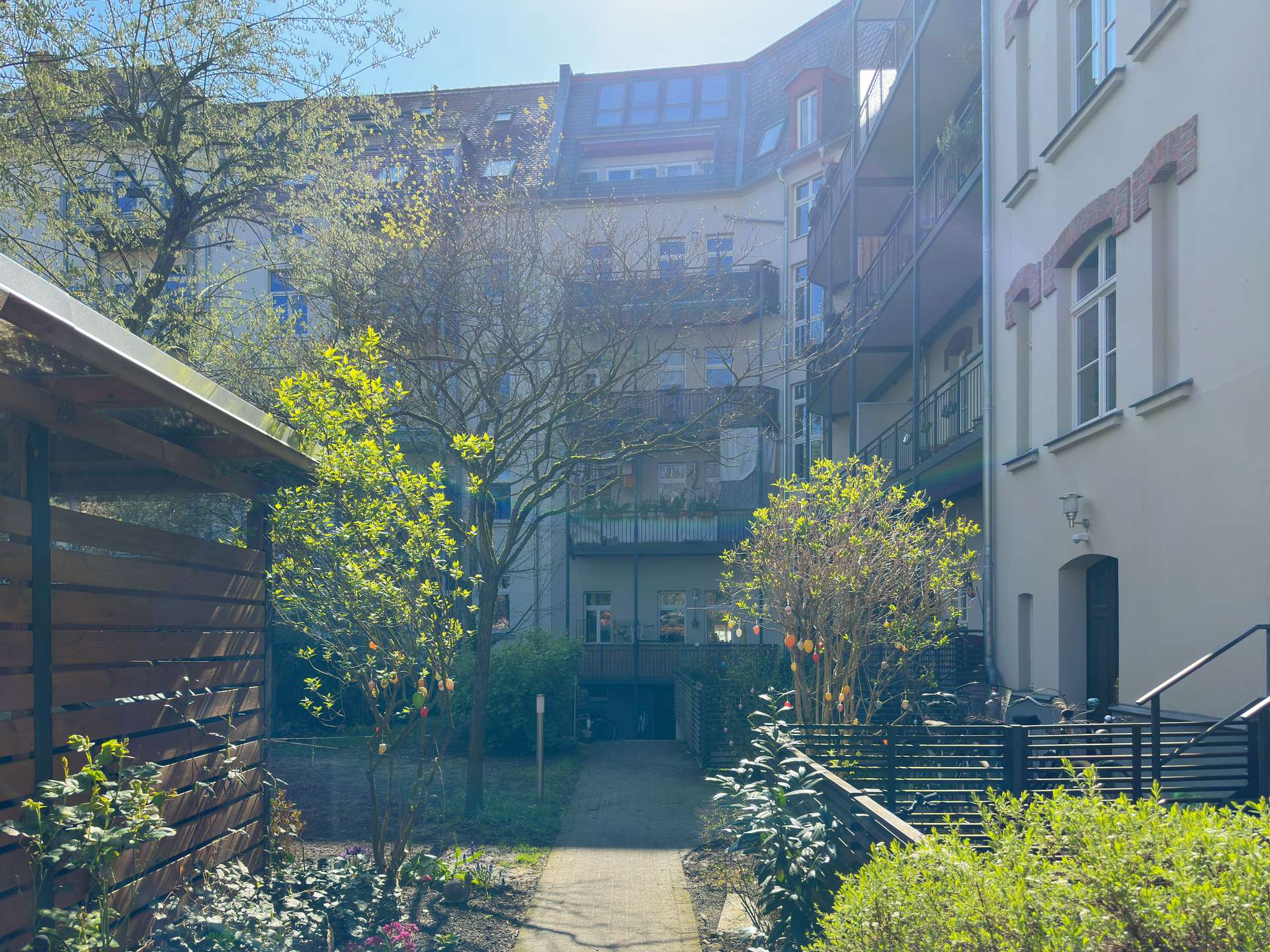 Bezugsfrei nahe Karl-Heine-Kanal: exklusive Altbauwohnung mit Sauna, Balkon und Echtholzparkett – Leipzig – Vorschaubild 15