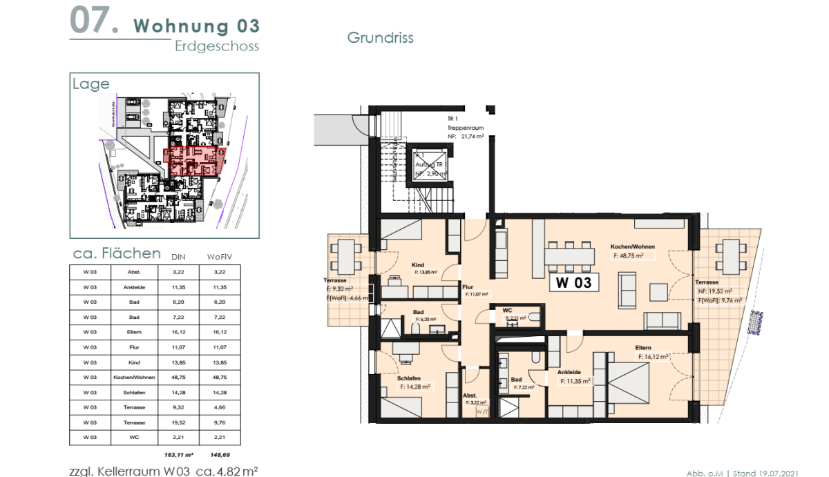 Viel Platz - Moderne helle Wohnung im KFW 40 Sparhaus Trier mit Top Verkehranbindung Luxemburg – Trier – Vorschaubild 8