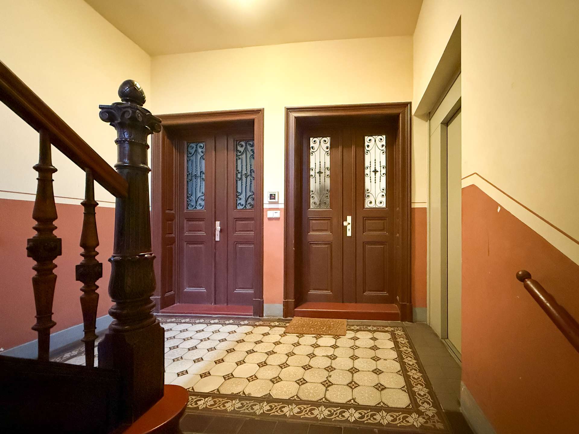 Leipzig-Gohlis: Balkon zum begrünten Innenhof | Mosaik-Parkett | separate Küche – Leipzig – Vorschaubild 5