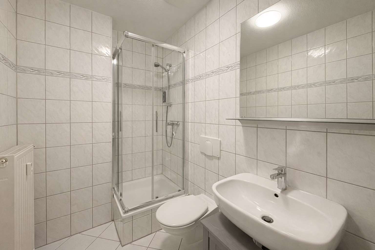 Leipzig-Gohlis: Balkon zum begrünten Innenhof | Mosaik-Parkett | separate Küche – Leipzig – Vorschaubild 10