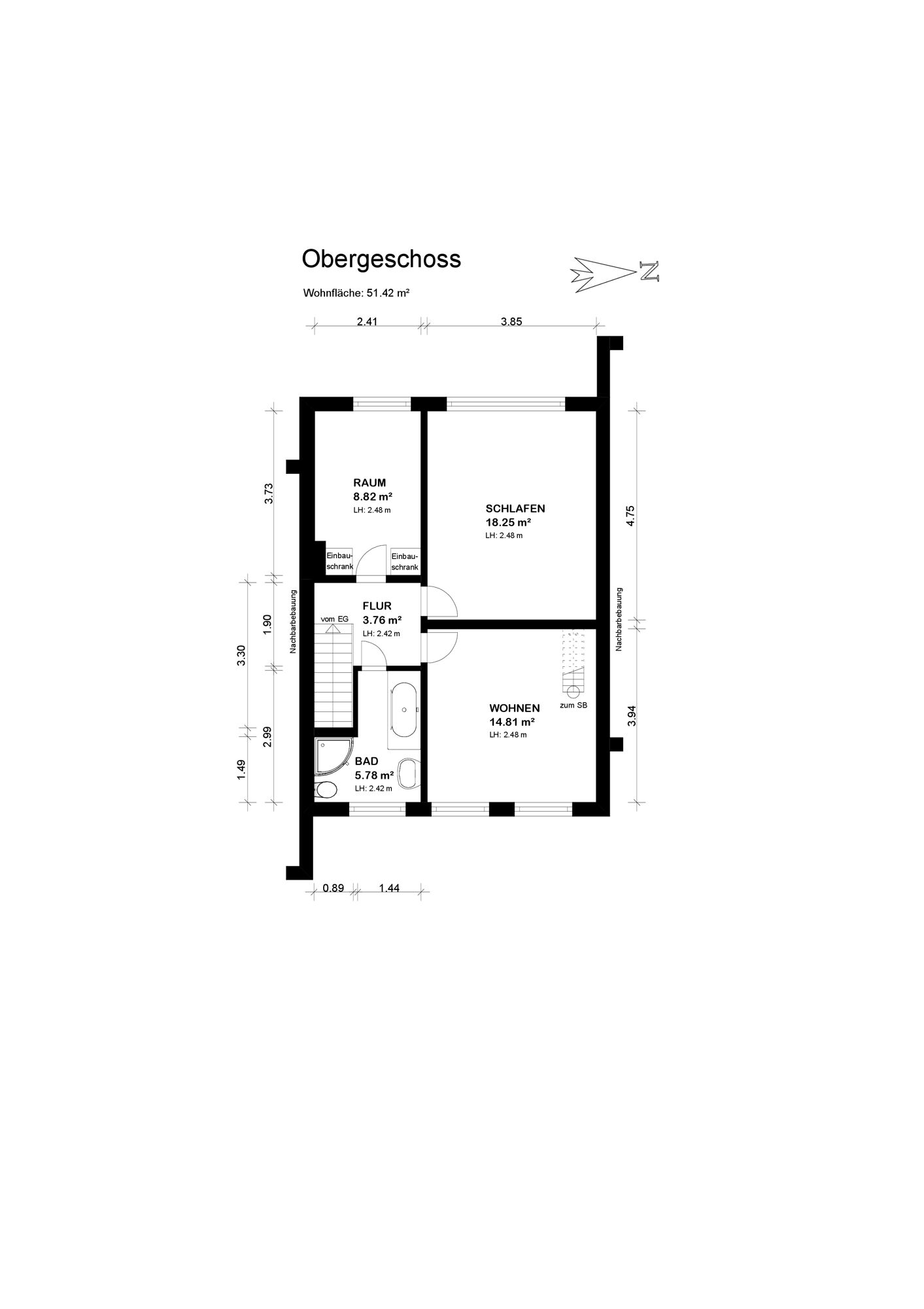 Ihr neues Zuhause – Reihenhaus mit Garten und Garage! – Bremen – Vorschaubild 23