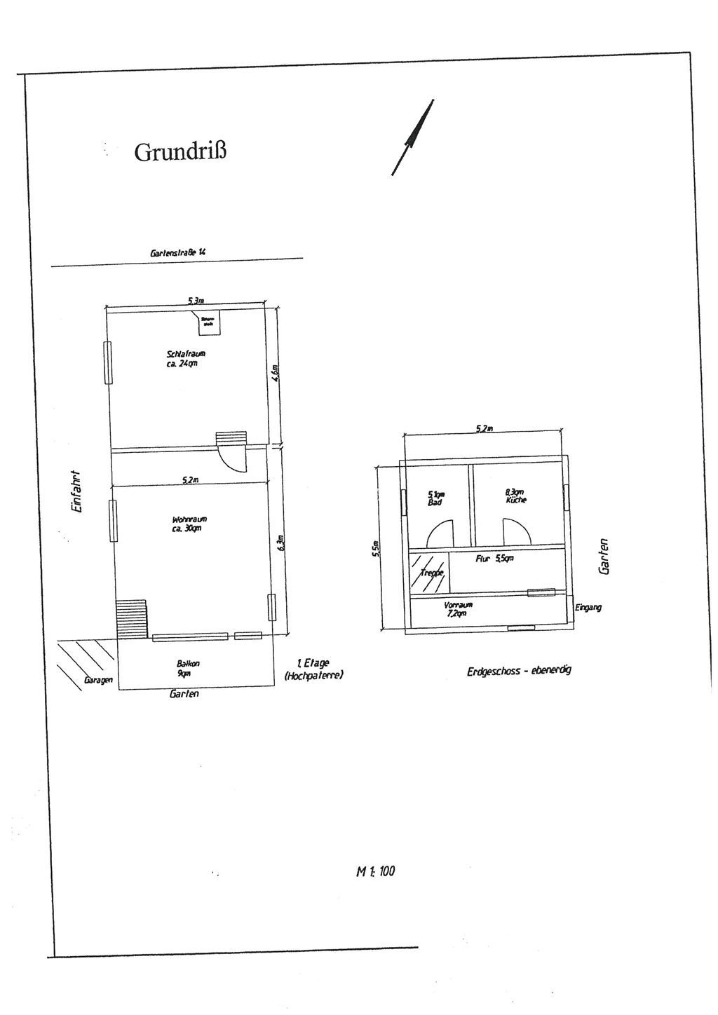 Wunderschön gelegene und großzügige 2 Zimmer Wohnung auf 2 Ebenen mit Balkon und 2 Stellplätzen – Leipzig – Vorschaubild 14