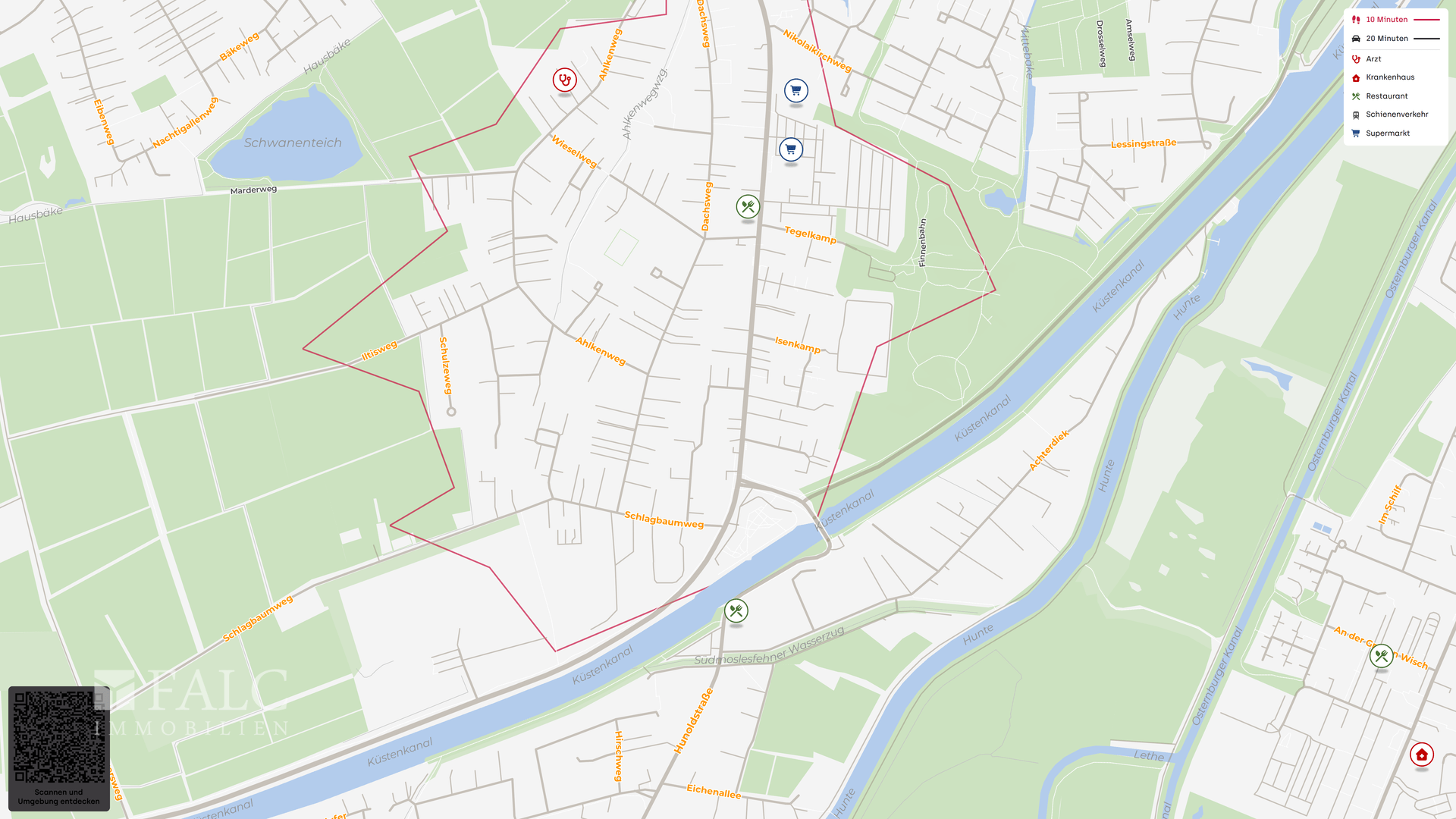 Familienglück in bester Lage - modernisierte DHH mit Garten und Carport - Oldenburg-Eversten – Oldenburg (Oldb) – Vorschaubild 27