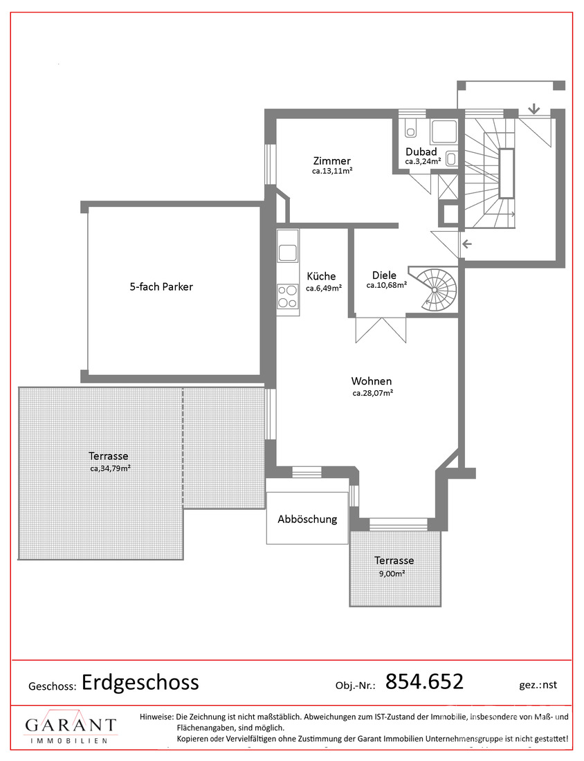 Ruhe, Raum und Komfort: Traumhafte Gartenwohnung in begehrter Lage von München-Waldtrudering – München – Vorschaubild 15