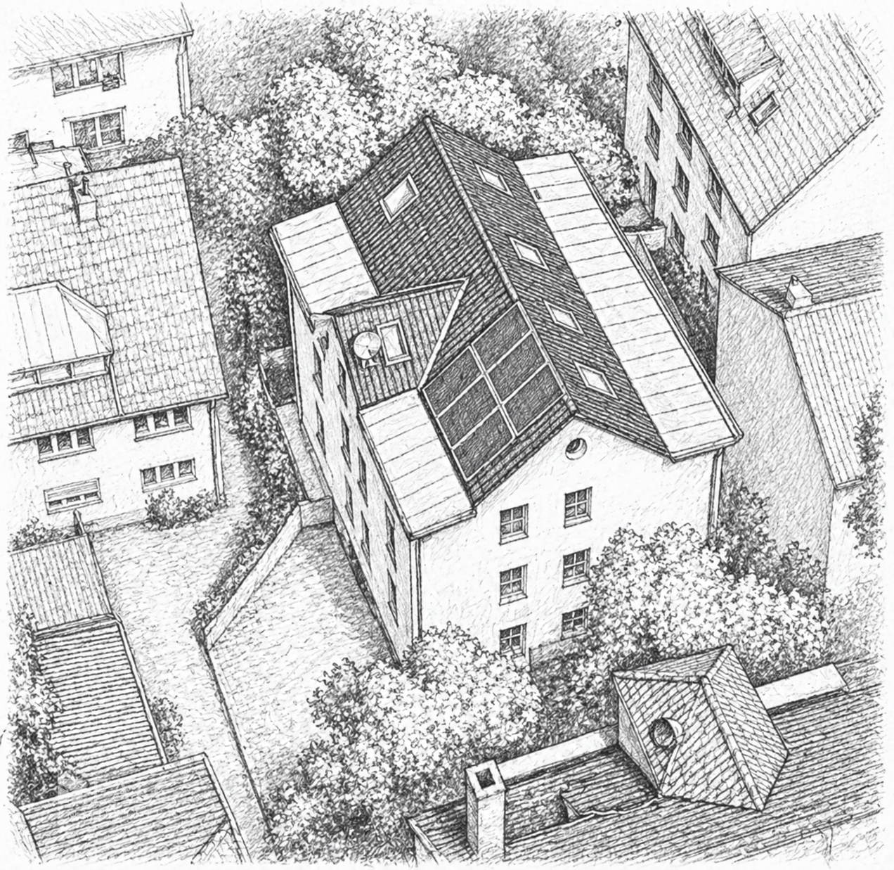 Saniertes Mehrfamilienhaus in Stuttgart mit 7 Einheiten und Energieeffizienzklasse B – Stuttgart – Vorschaubild 26