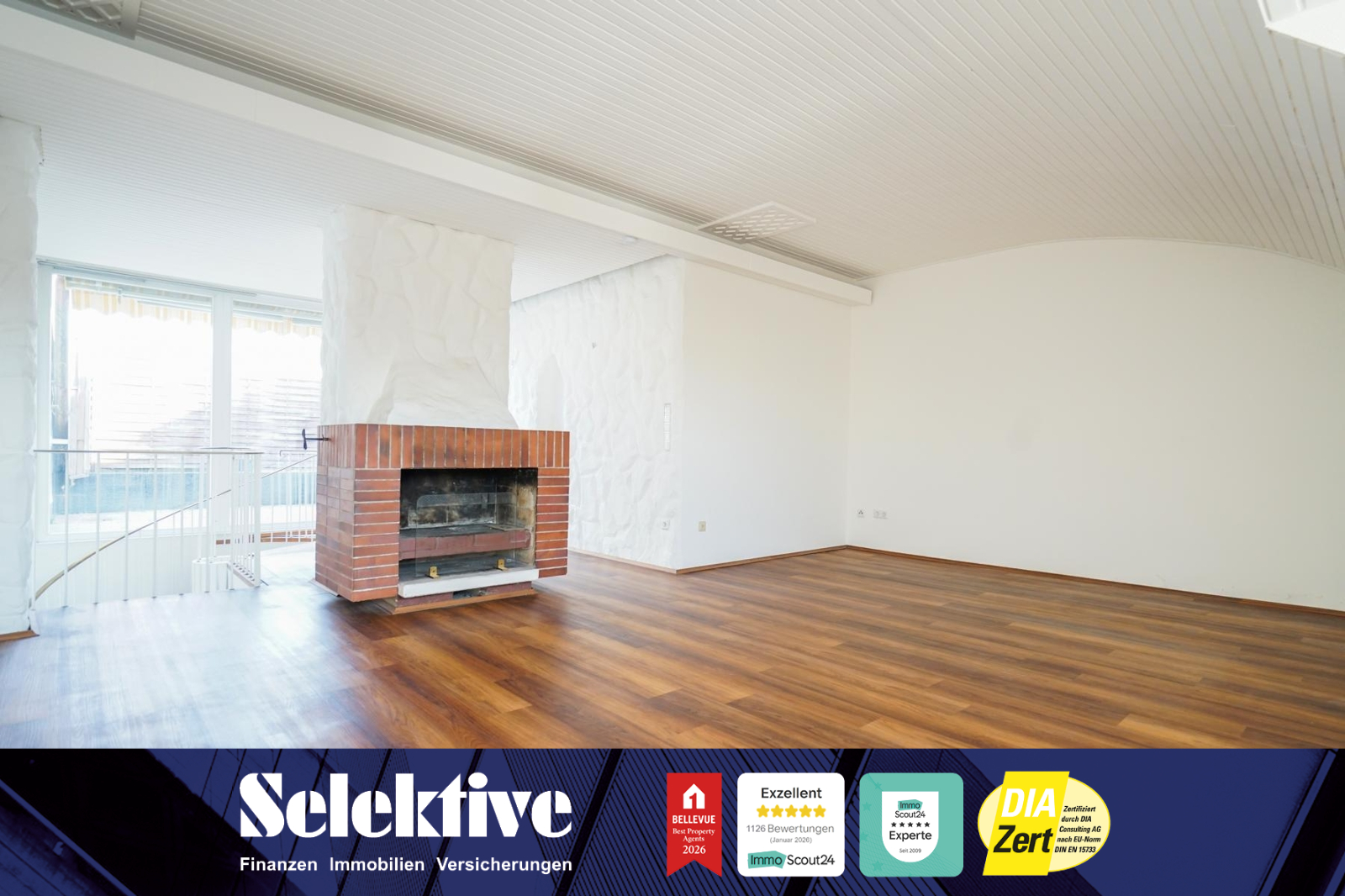 Stilvolle Maisonette in Citylage für Zwei – großzügig, charmant, mit Kamin & Terrasse
