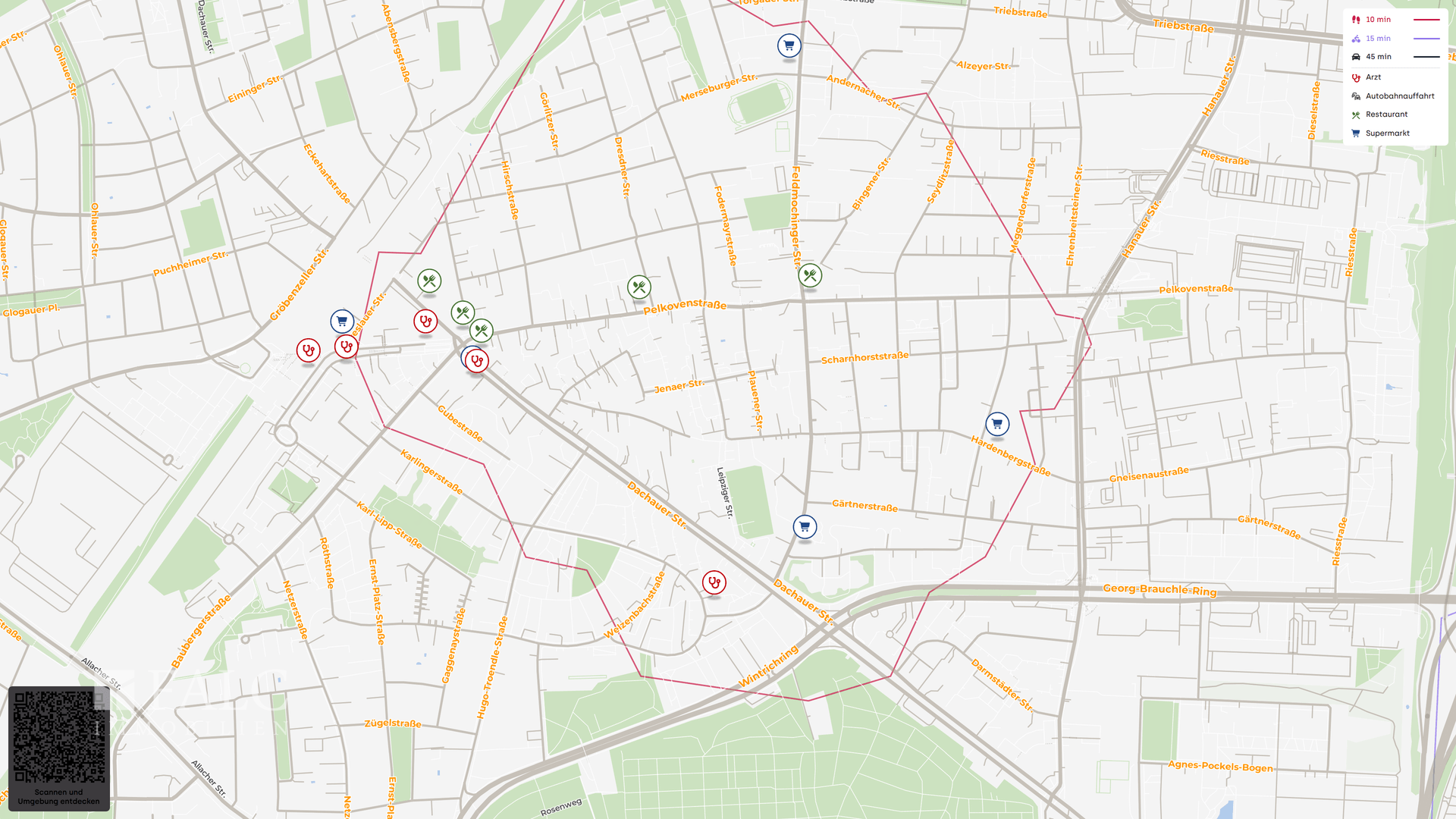 Ankommen & wohlfühlen: Lichtdurchflutete 3-Zi-Whg mit Südbalkon in parkähnlicher Lage – München – Vorschaubild 20